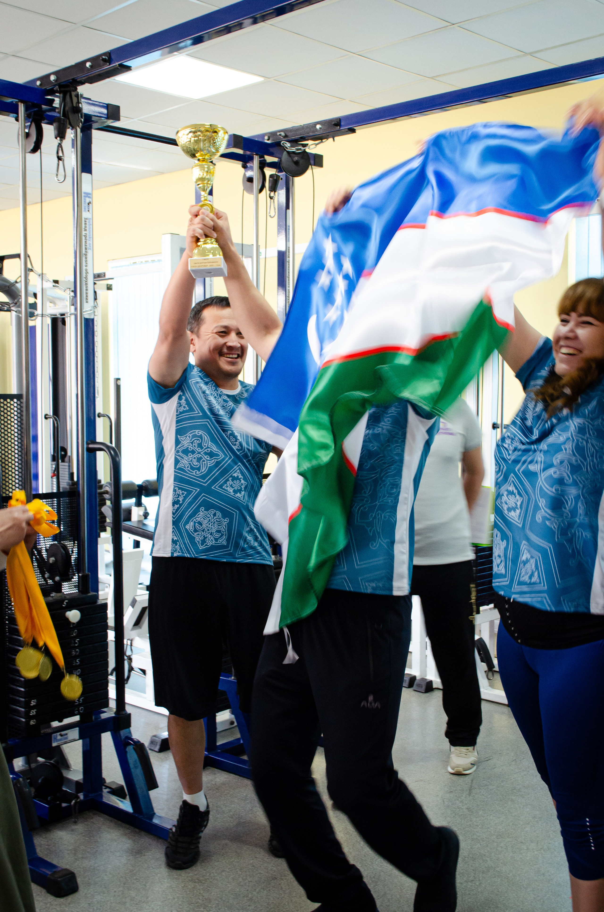 Медицинское спортивное мероприятие. Фотограф