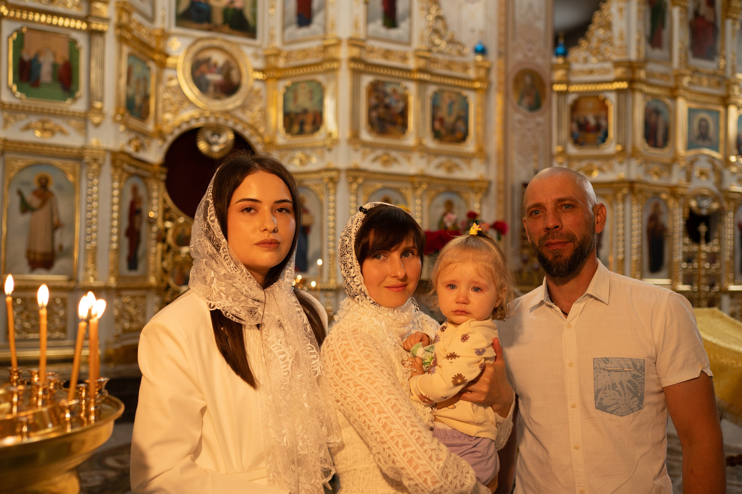 Таинство крещения Екатерины