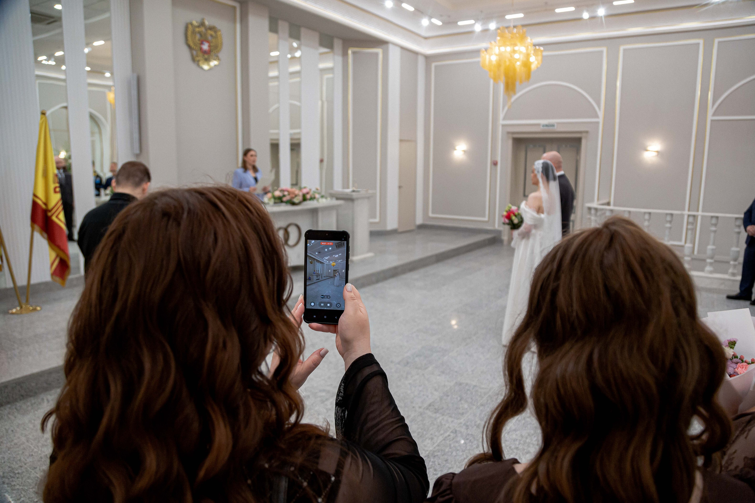 Свадебная фотосъёмка в ЗАГСЕ. Свадебный фотограф видеограф Чебоксары