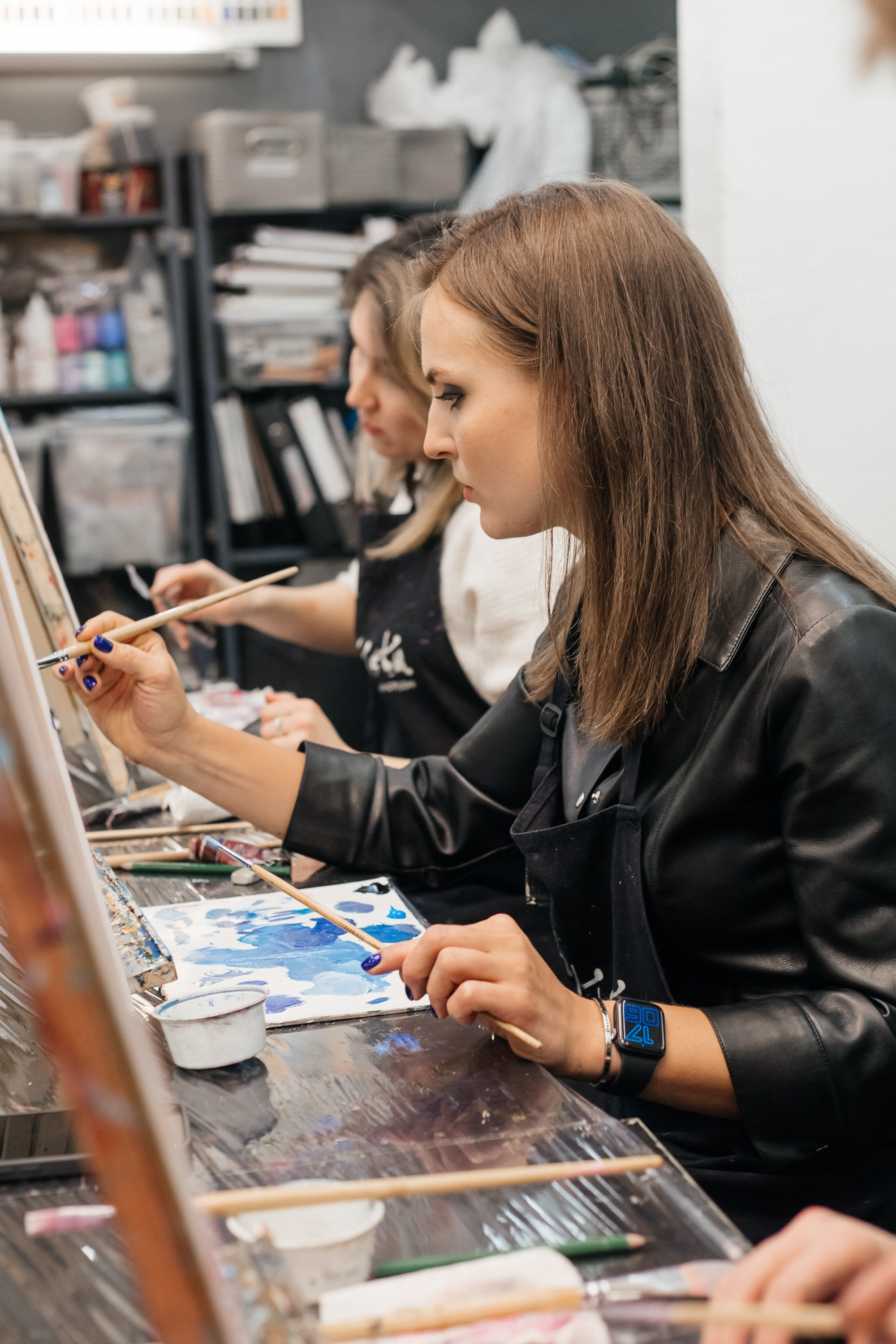 Artista. Мастер-класс по живописи. Семейный фотограф в Санкт-Петербурге Ева Маркова