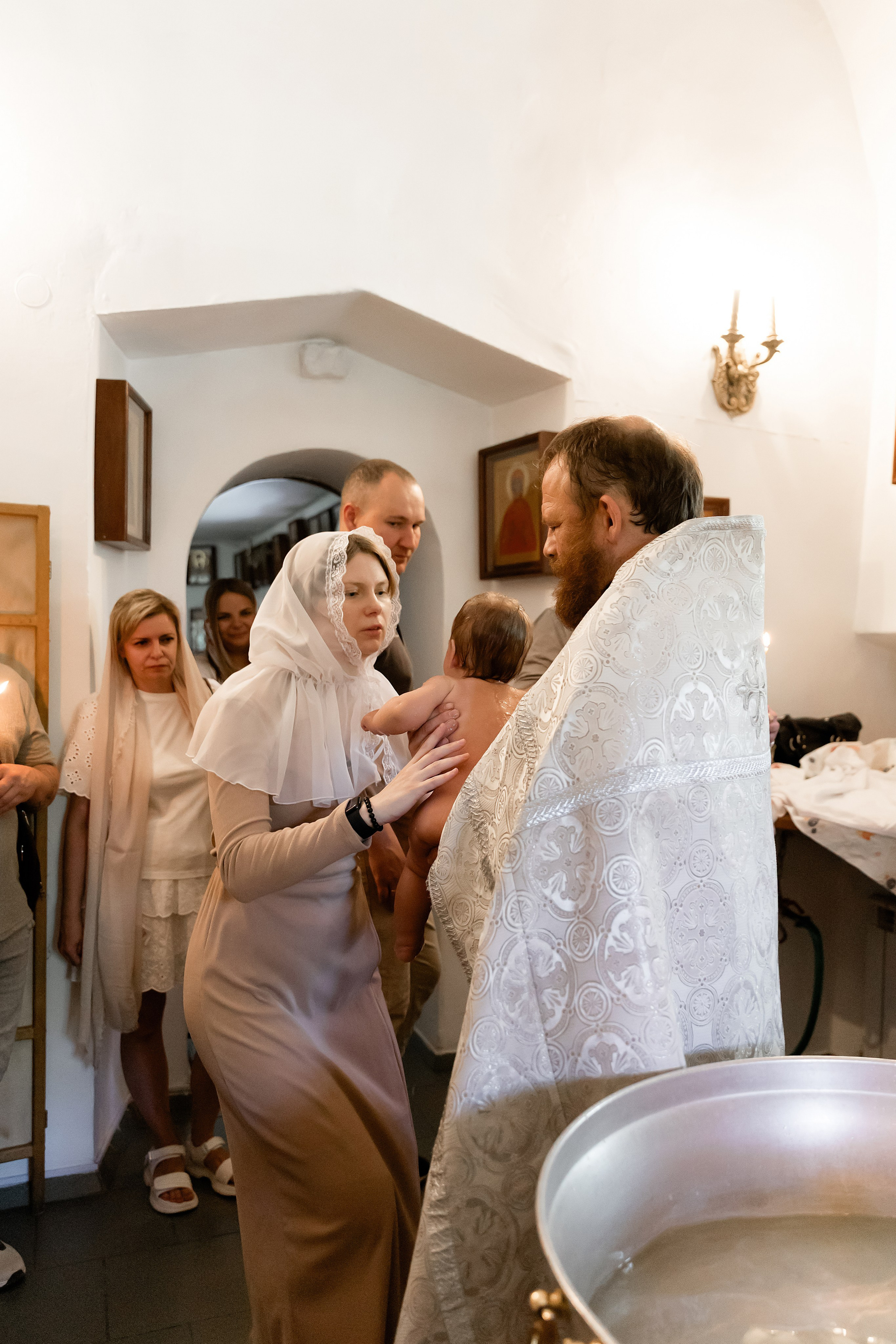 Крещение Егора в Церкви Василия на Горке. Свадебный фотограф в Пскове и Санкт-Петербурге | Анна Голикова