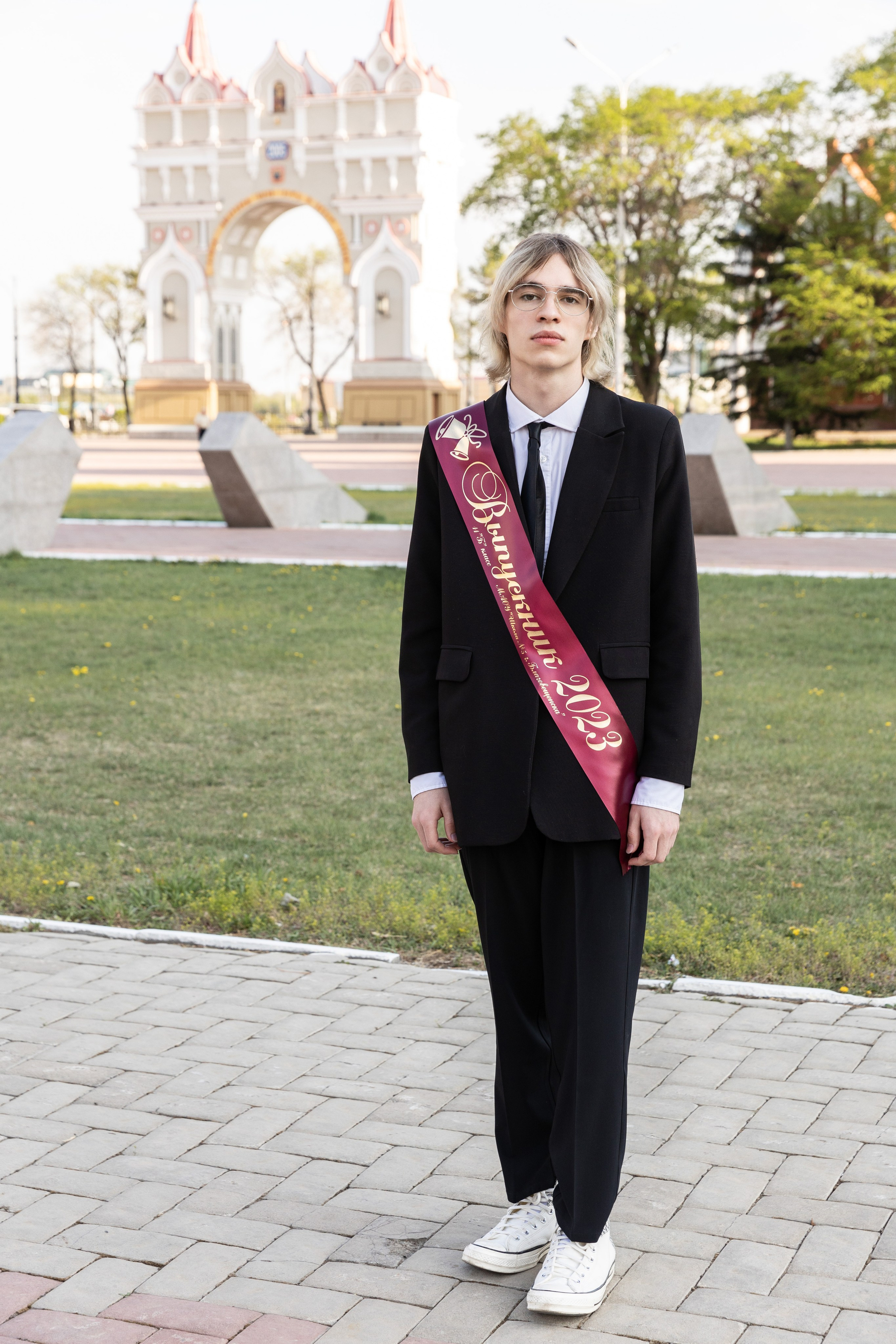 Выездная съёмка «Последний звонок». Семейный, детский, школьный фотограф в Благовещенске Яна Белоусова