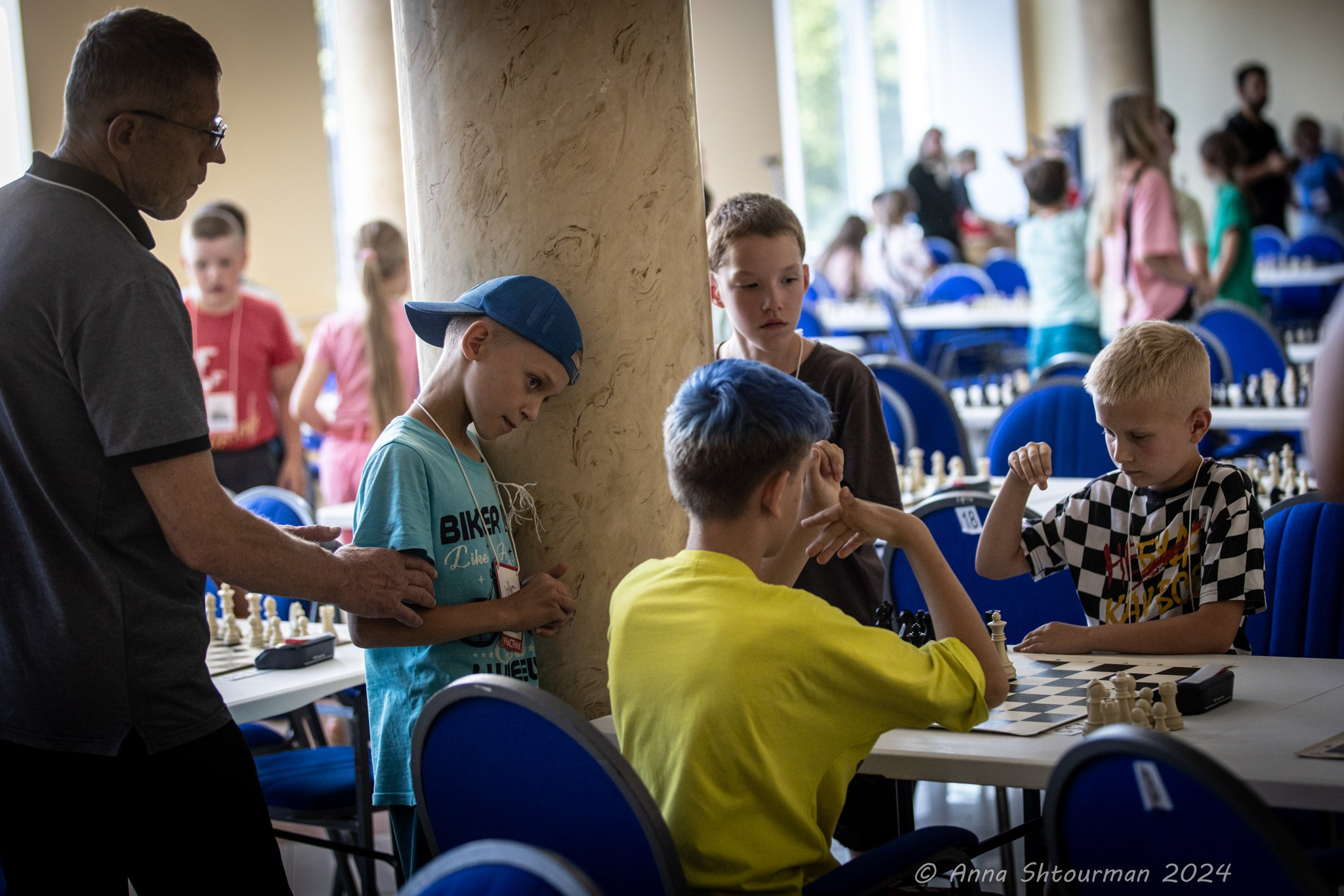 2024.07.07 Кубок Волги — шахматный фестиваль — блиц. Фотограф Анна Штурман (репортажная съёмка любых событий и мероприятий) Anna Shtourman photographer