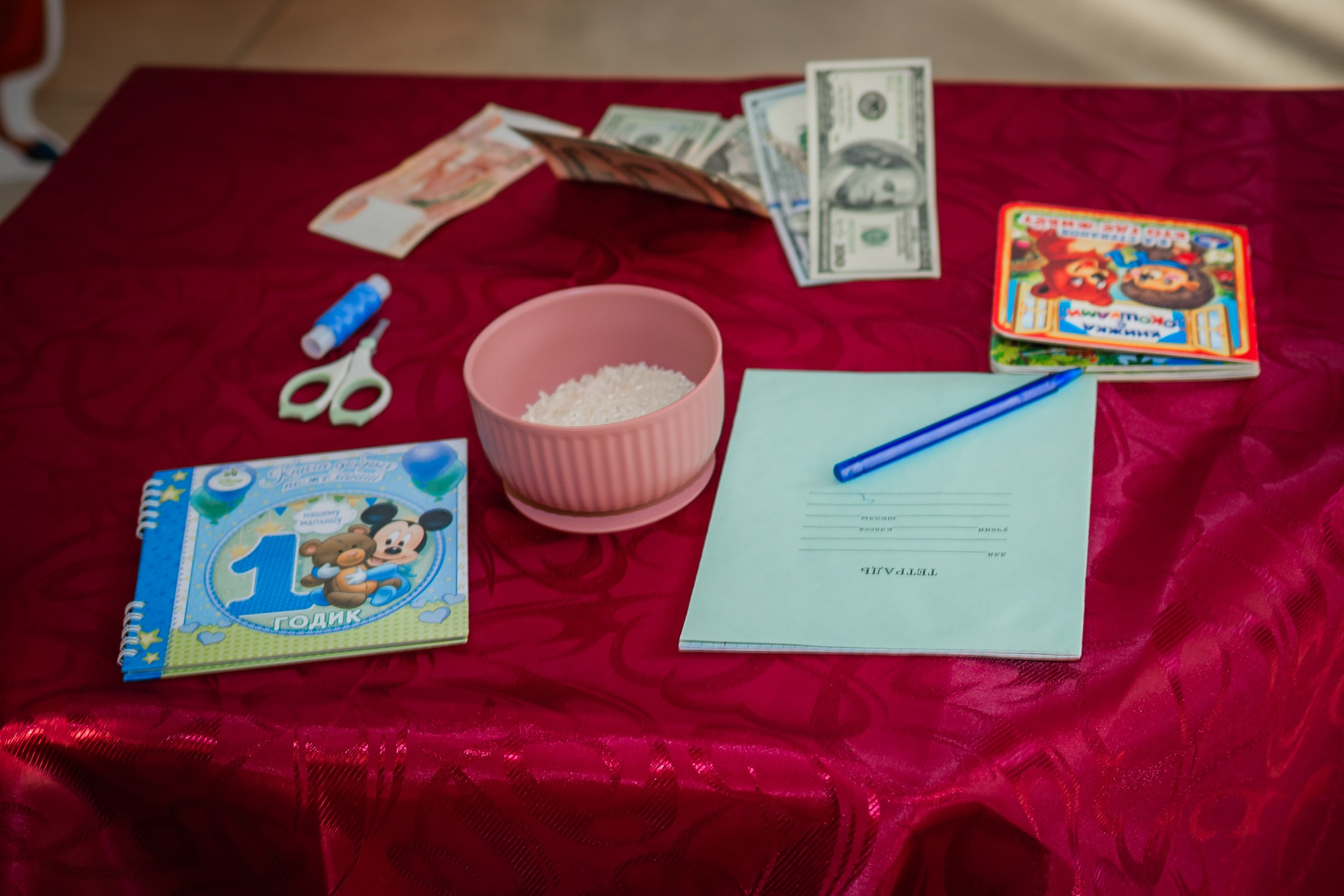 Детский день рождения на один годик