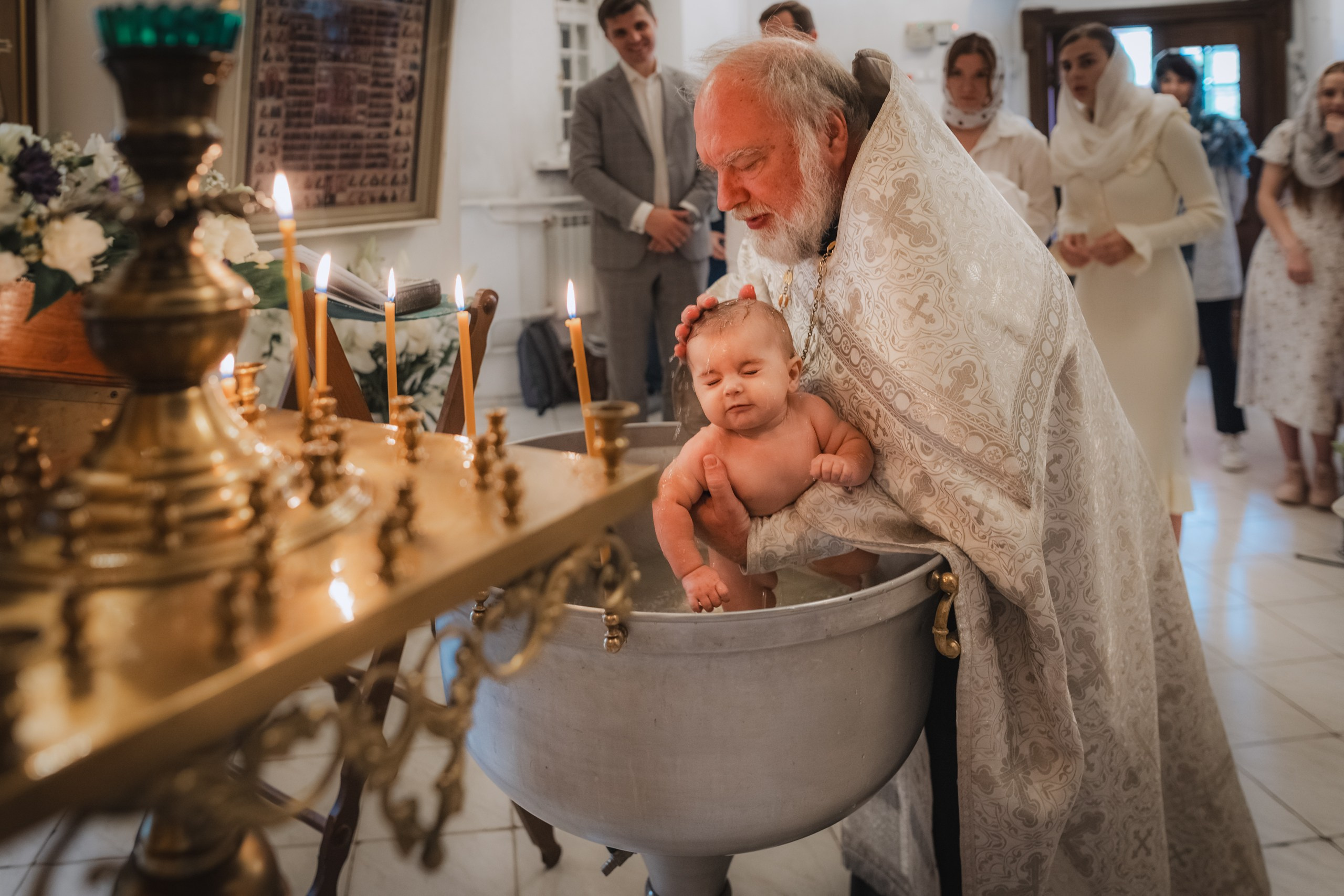 Таинство крещения венчания