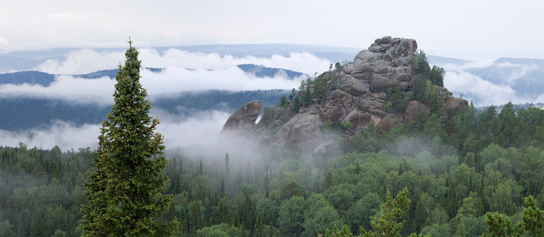 Первый / First rock pillar