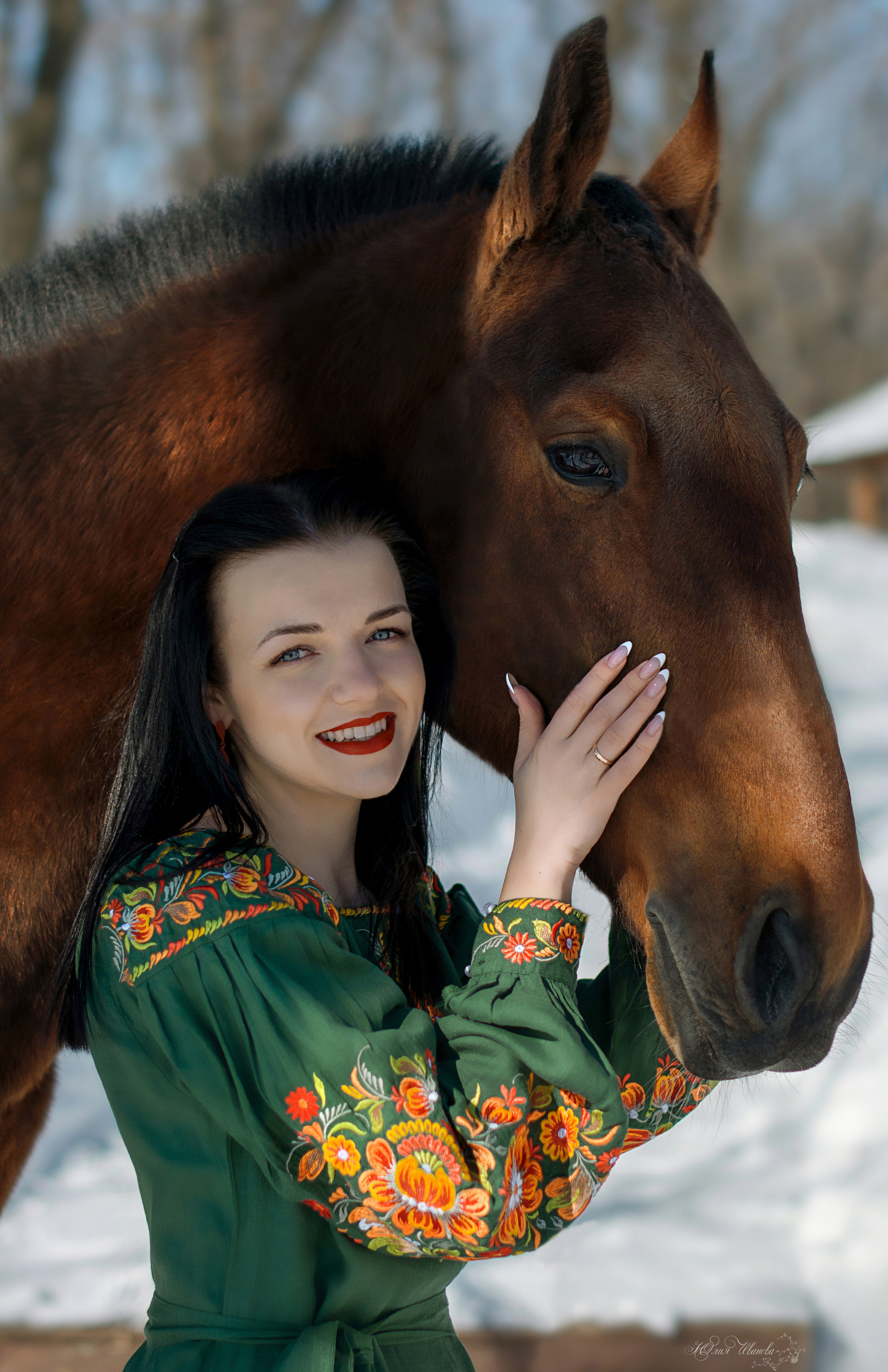 Елизавета и Финист. Конный фотограф в Саратове Юлия Иванова