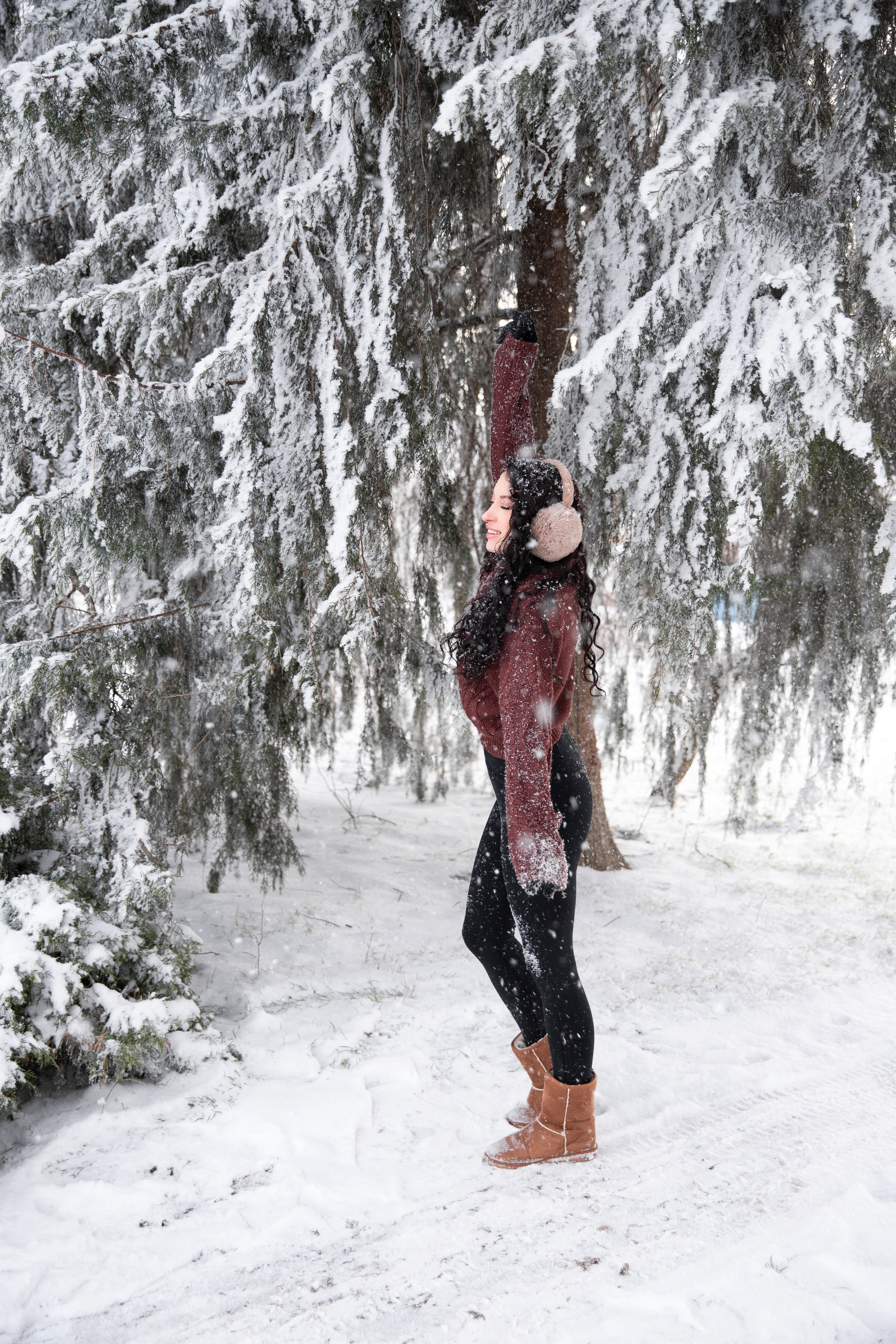 Снежная фотосессия. Свадебный и семейный фотограф в Кореновске и в Краснодаре