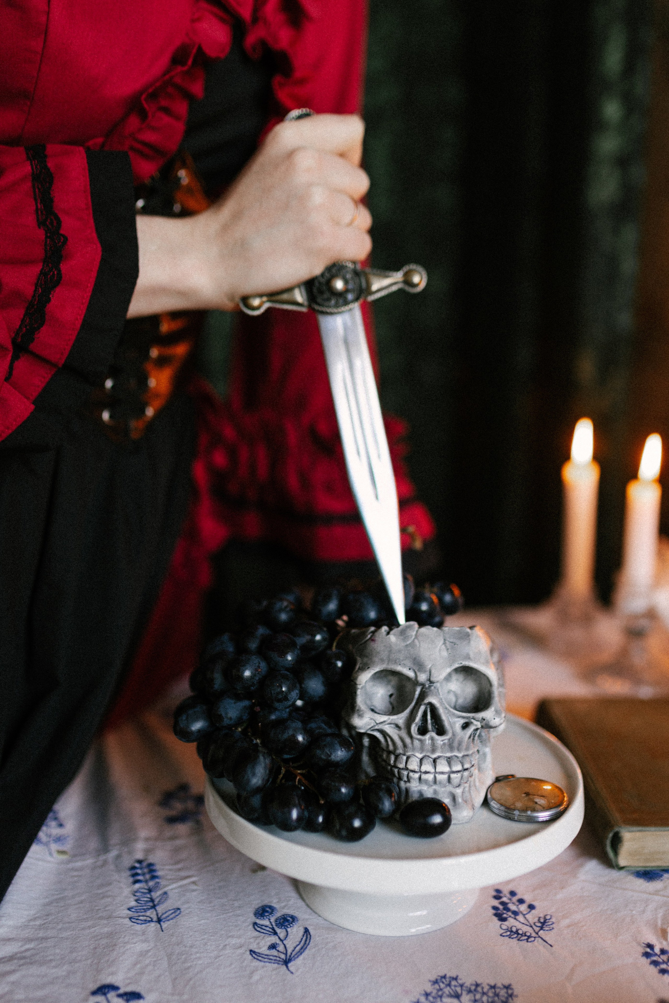 Красное-черное настроение. Свадебный и портретный фотограф — Мария Костина