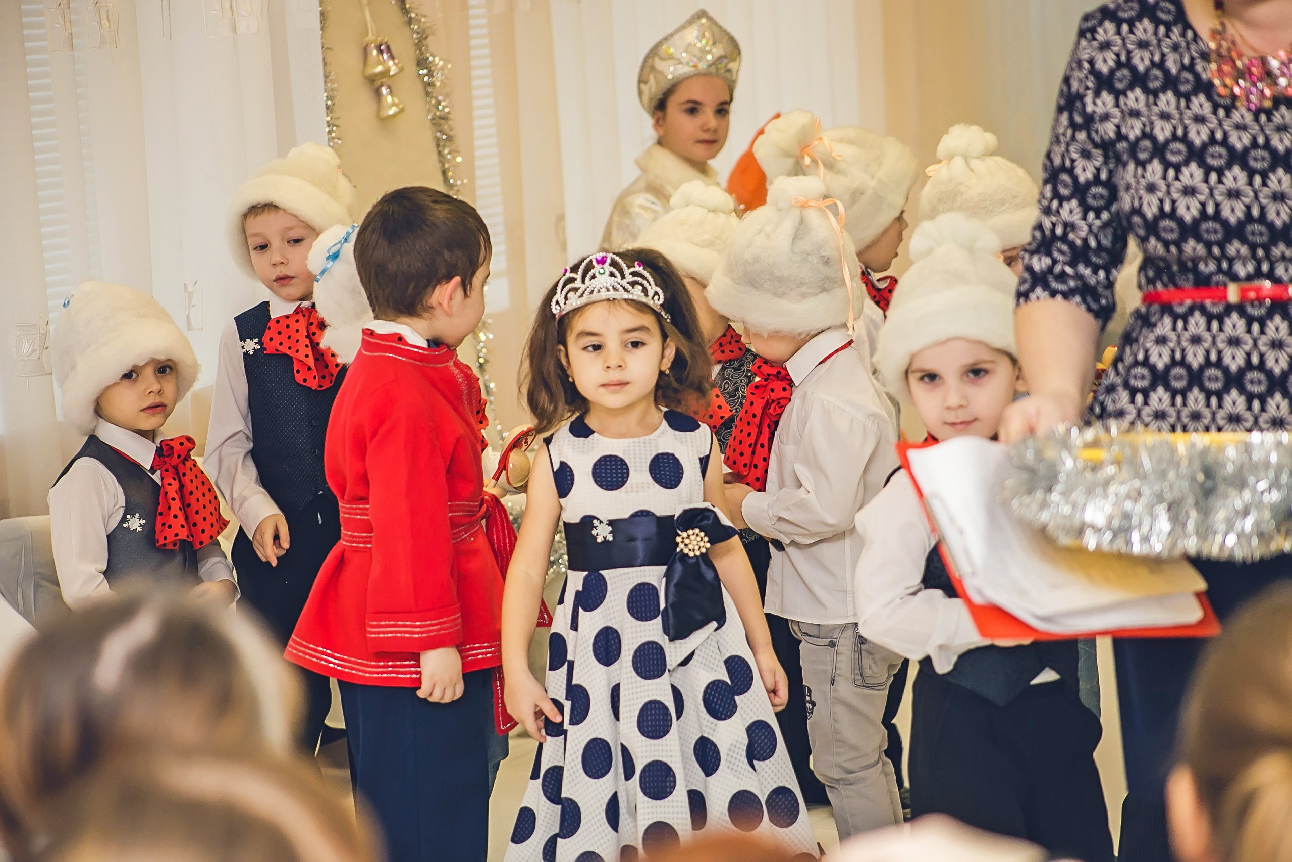 Новый год в саду. Семейный и детский фотограф в Нижнем Новгороде