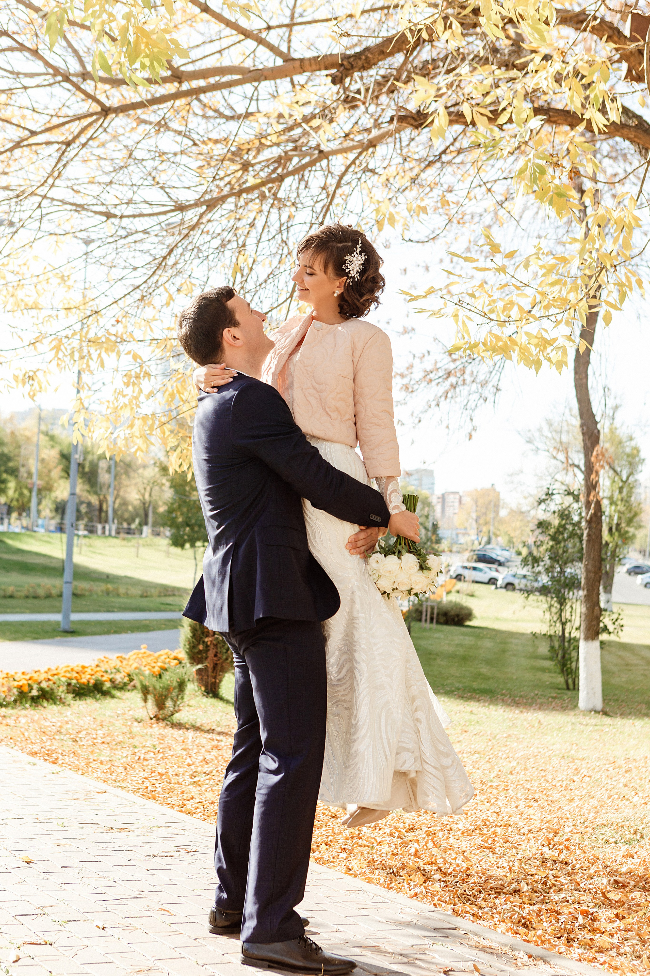 Осенняя свадьба. Семейный фотограф Владимир Просвиркин. г. Самара