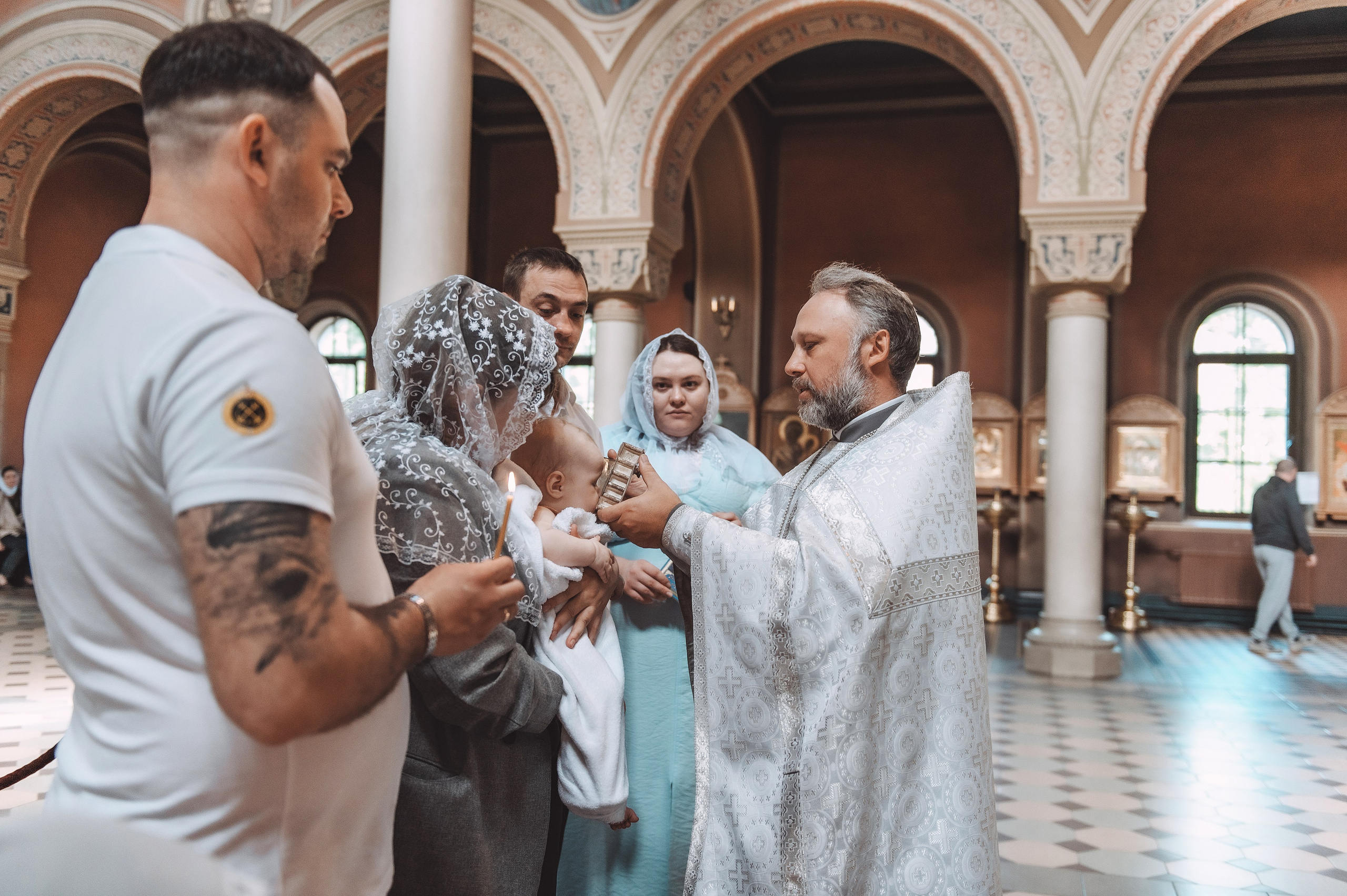 Крещение. Святослава. Свадебный и семейный фотограф в Санкт-Петербурге — Мария Черепанова