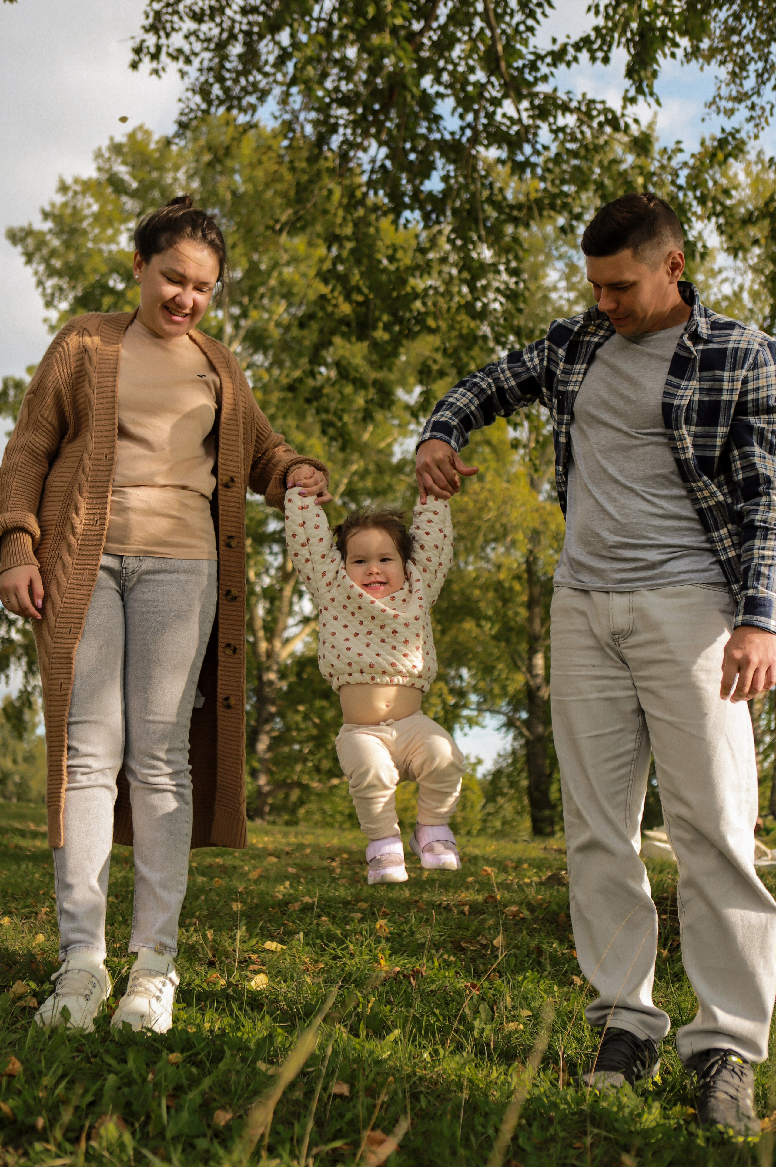 Семейная фотосессия - Теплый осенний пикник с маленьким Счастьем. Семейный и женский фотограф Кемерово Мария Степ
