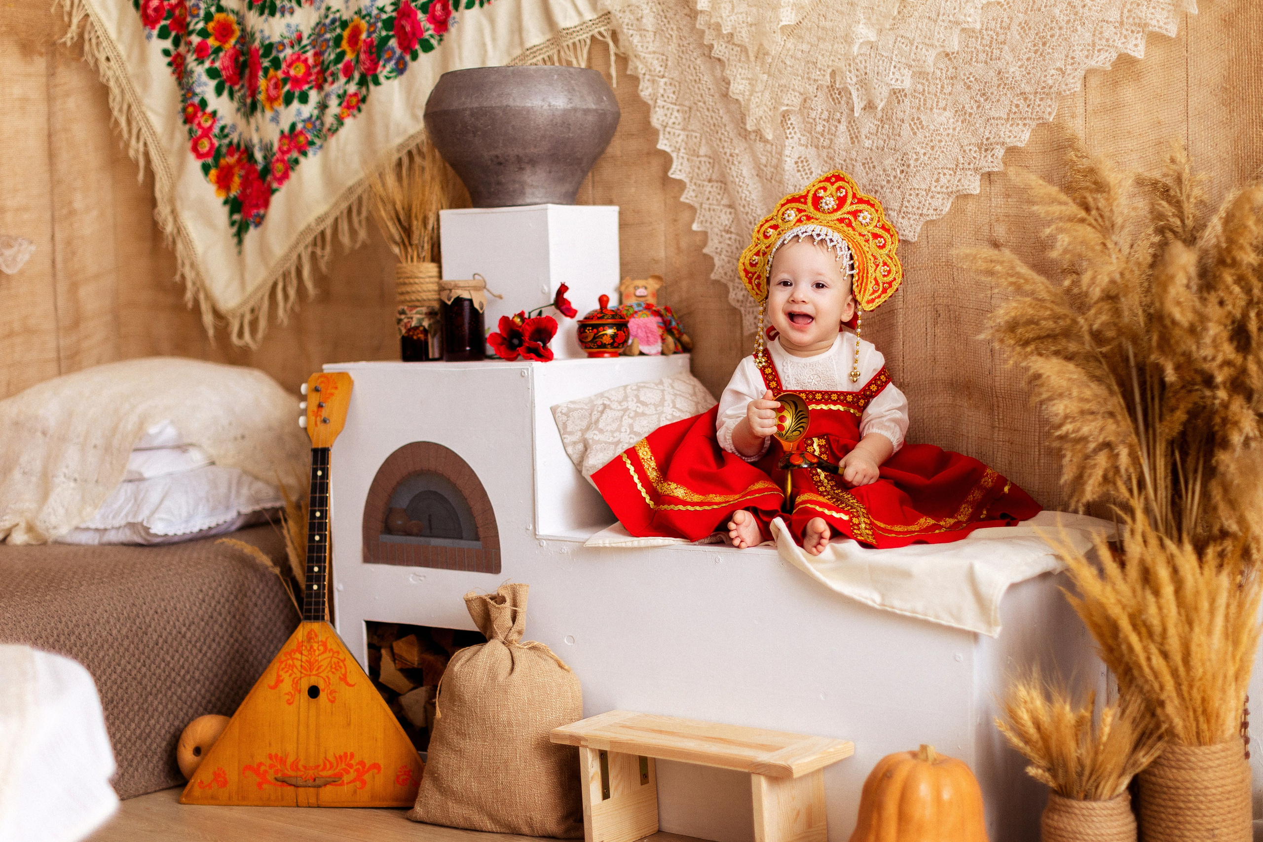 Масленица, Детская фотосессия в Краснодаре. Семейный и детский фотограф в Краснодаре Анна Трашкова