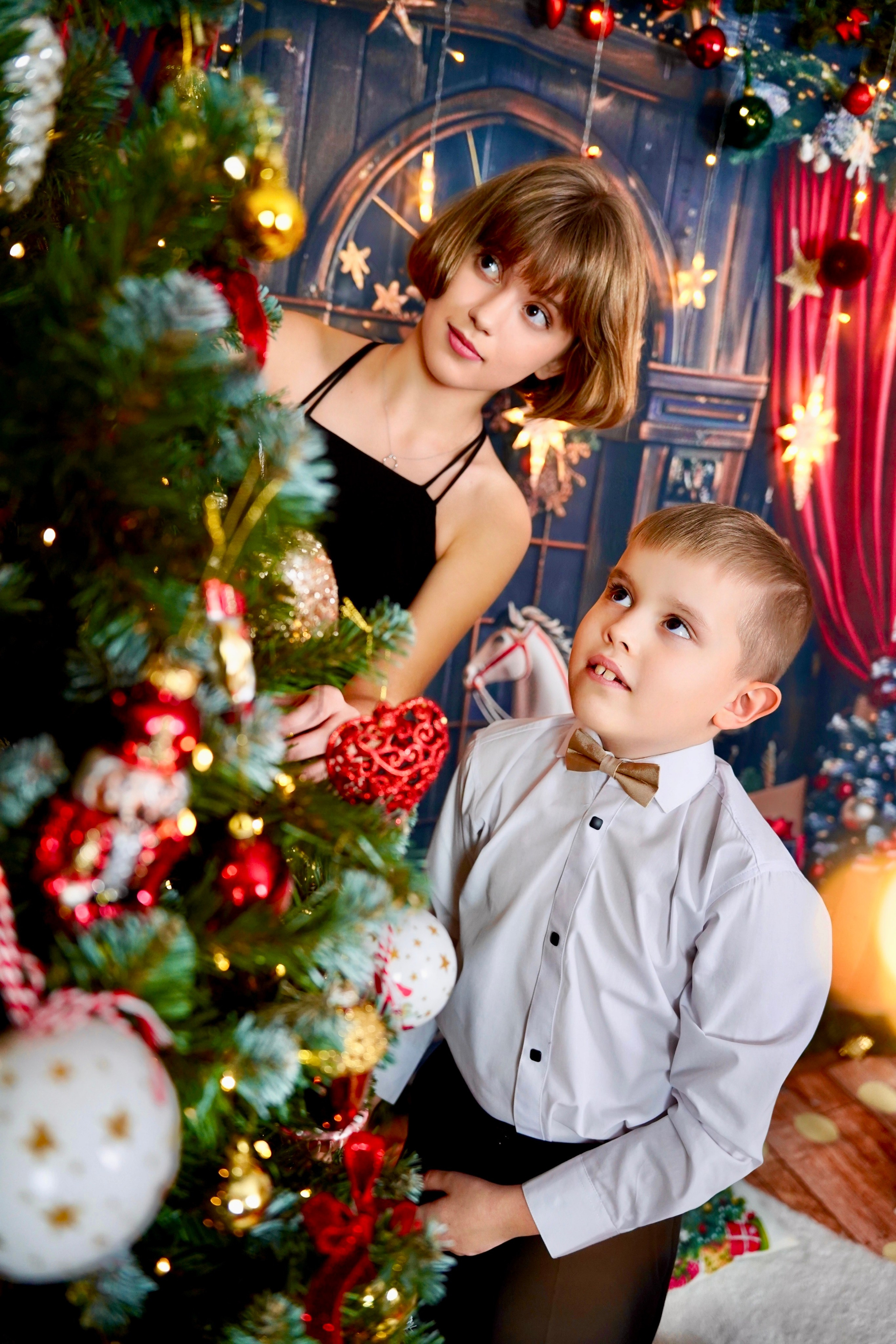 Новогодний фотопроект 2025 № 1. Семейный и детский фотограф Александра Гвоздикова