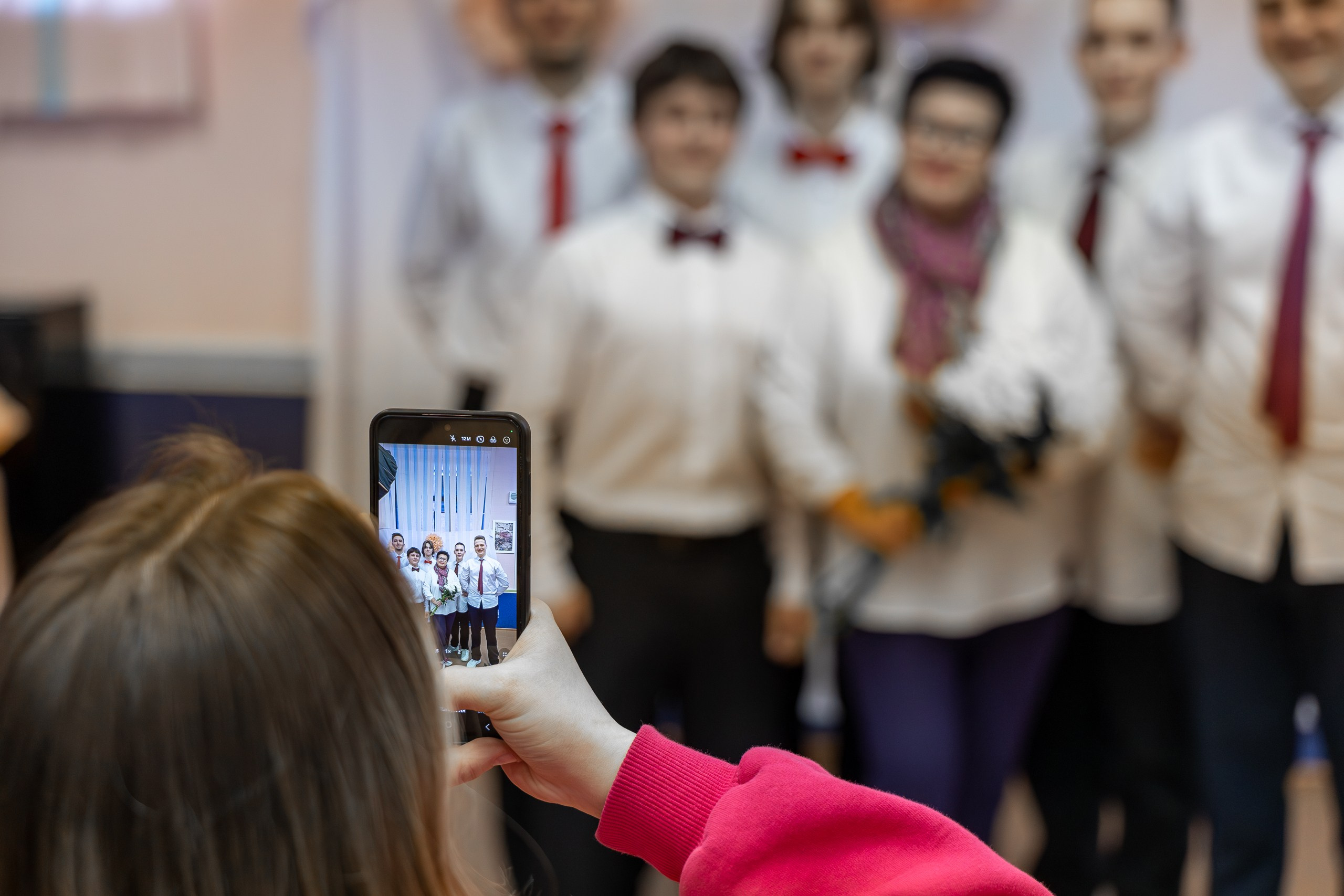 8 марта 2026. Поздравление ребят из 11 класса своих одноклассниц. Главная