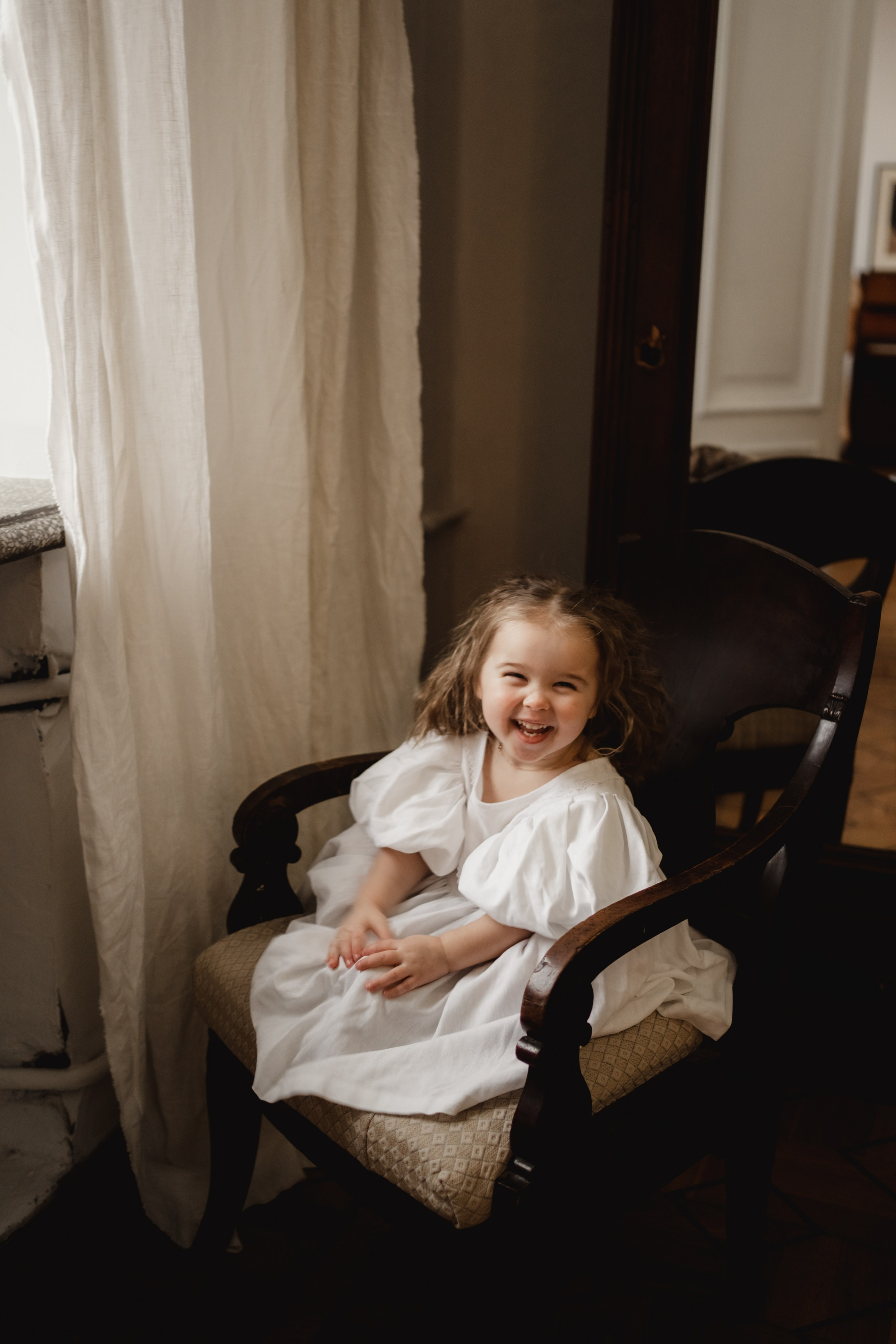 Винтажная фотосессия с дочкой. Семейный фотограф в Москве и в Домодедово Екатерина Патракова