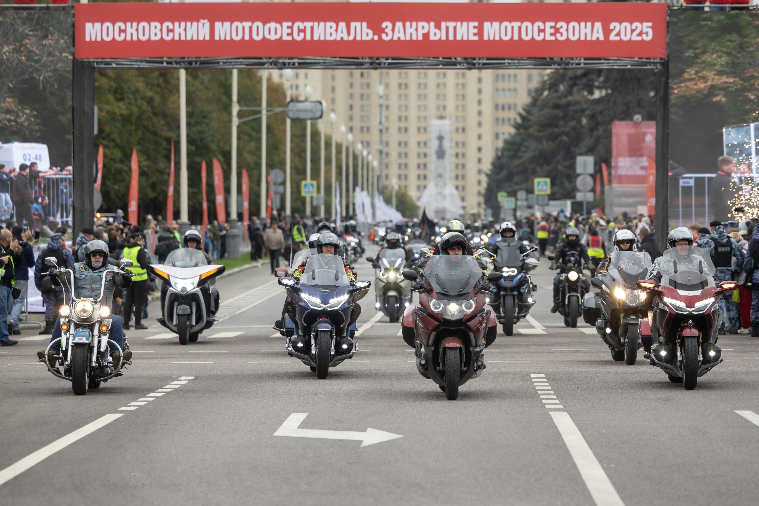 13-й Московский Мотофестиваль. Фотограф Владимир Охрименко