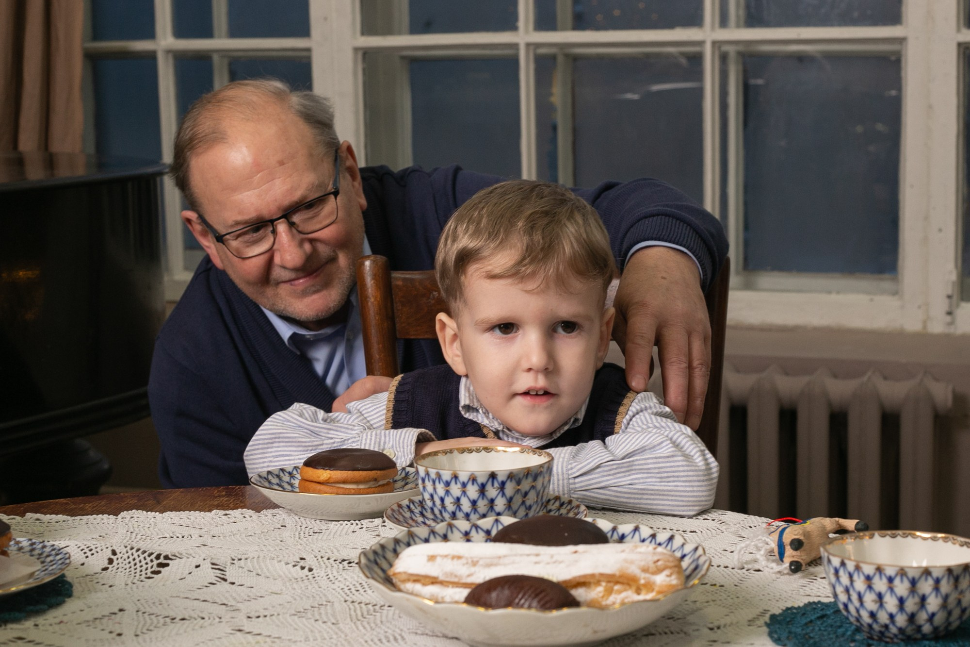 Новый год в кругу семьи (съемка в студии). Семейный фотограф в Нарве Эля Калиниченко