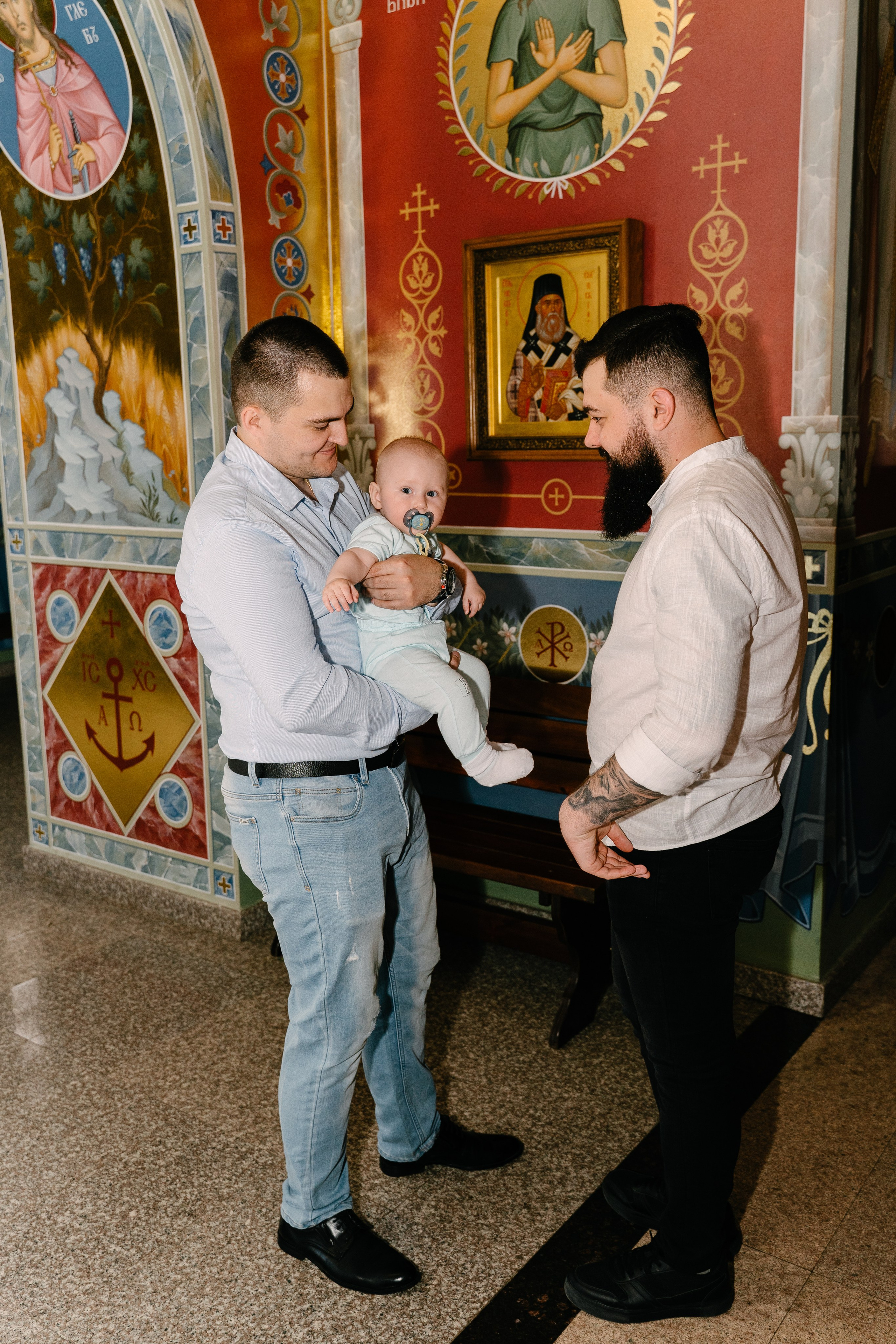 Крещение Федора. Свадебный фотограф Юлия Копылова