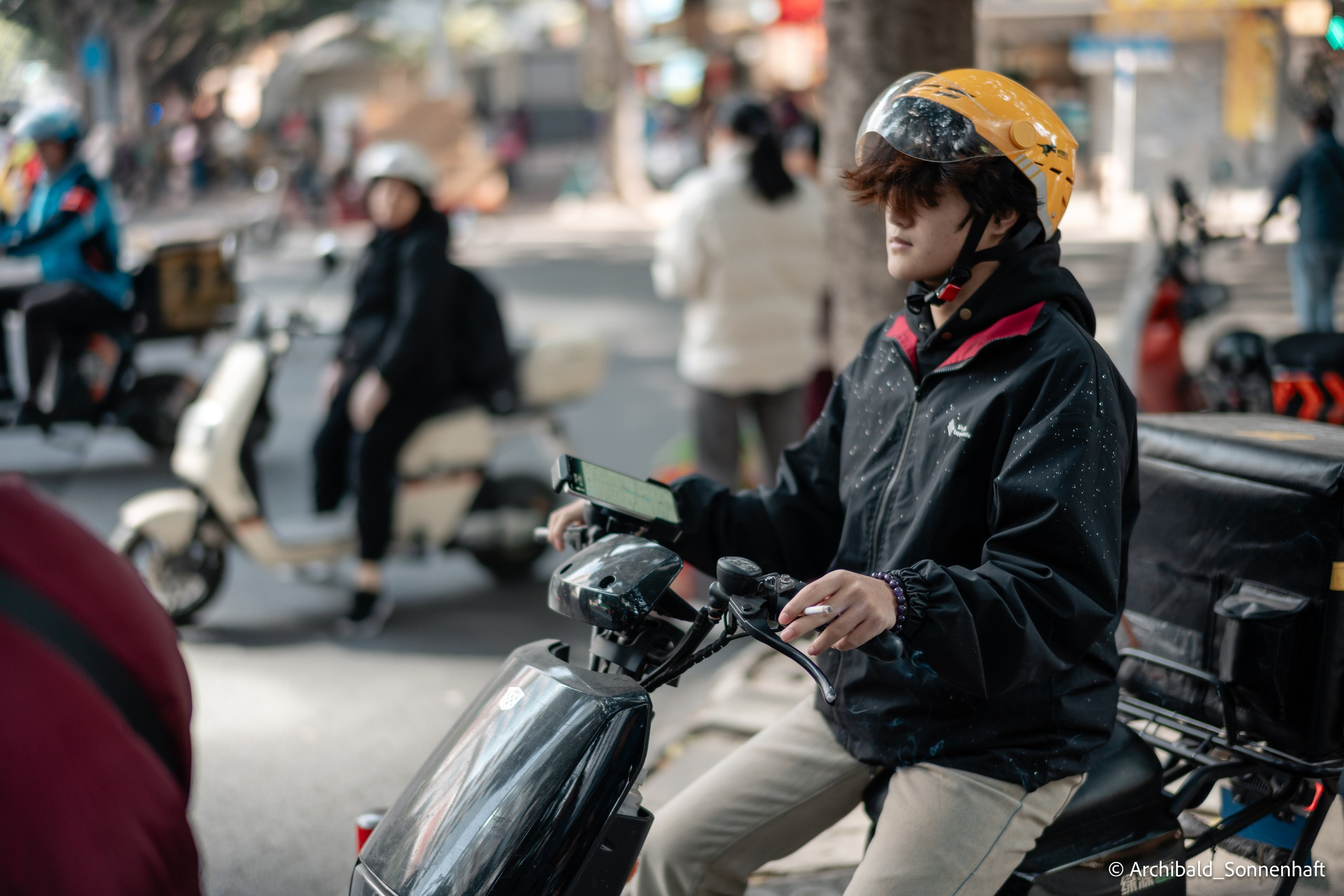 Yuexiu district in Guangzhou. Photographer in Guangzhou, China. Archibald Sonnenhaft