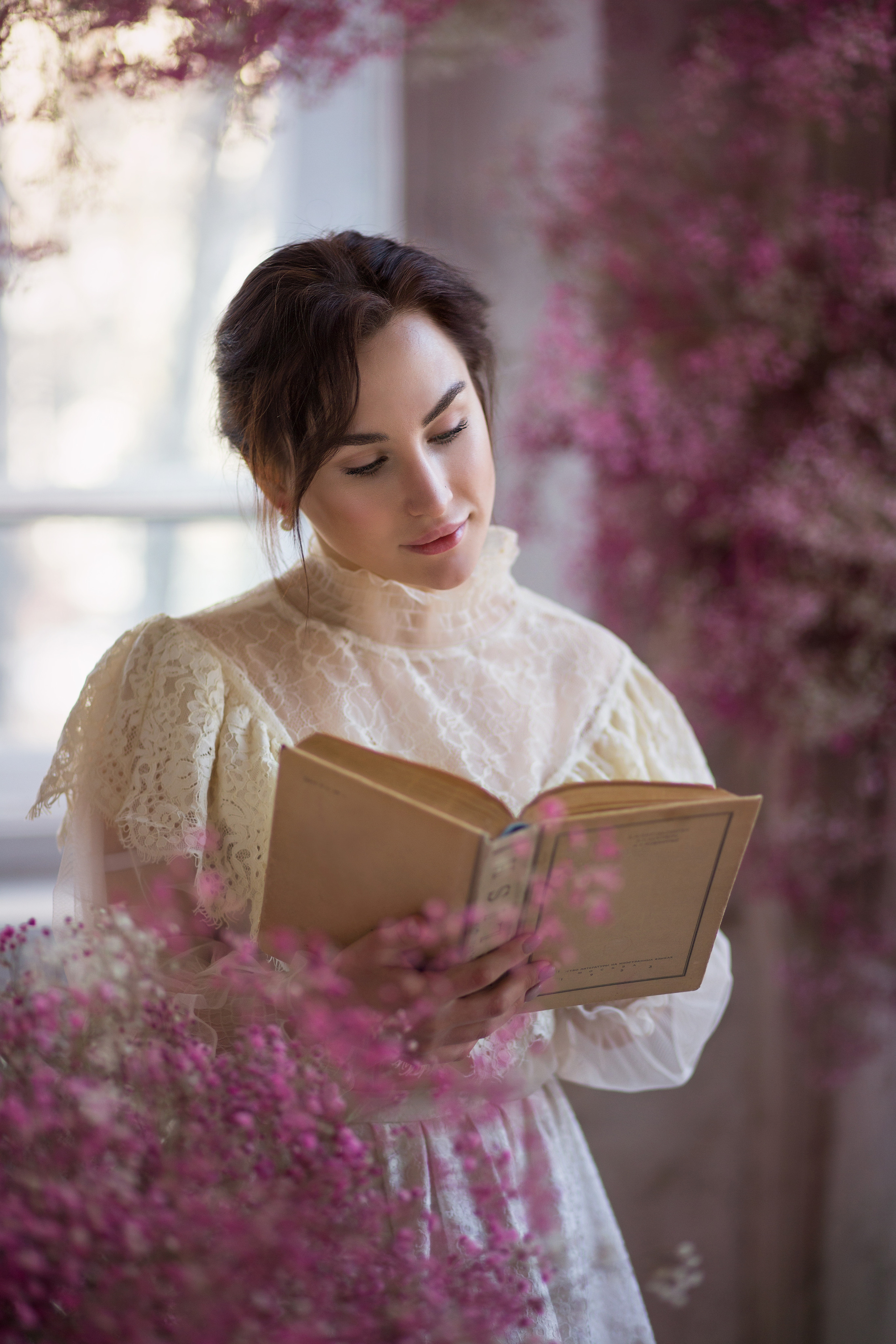 фотосессия в цветах Москва