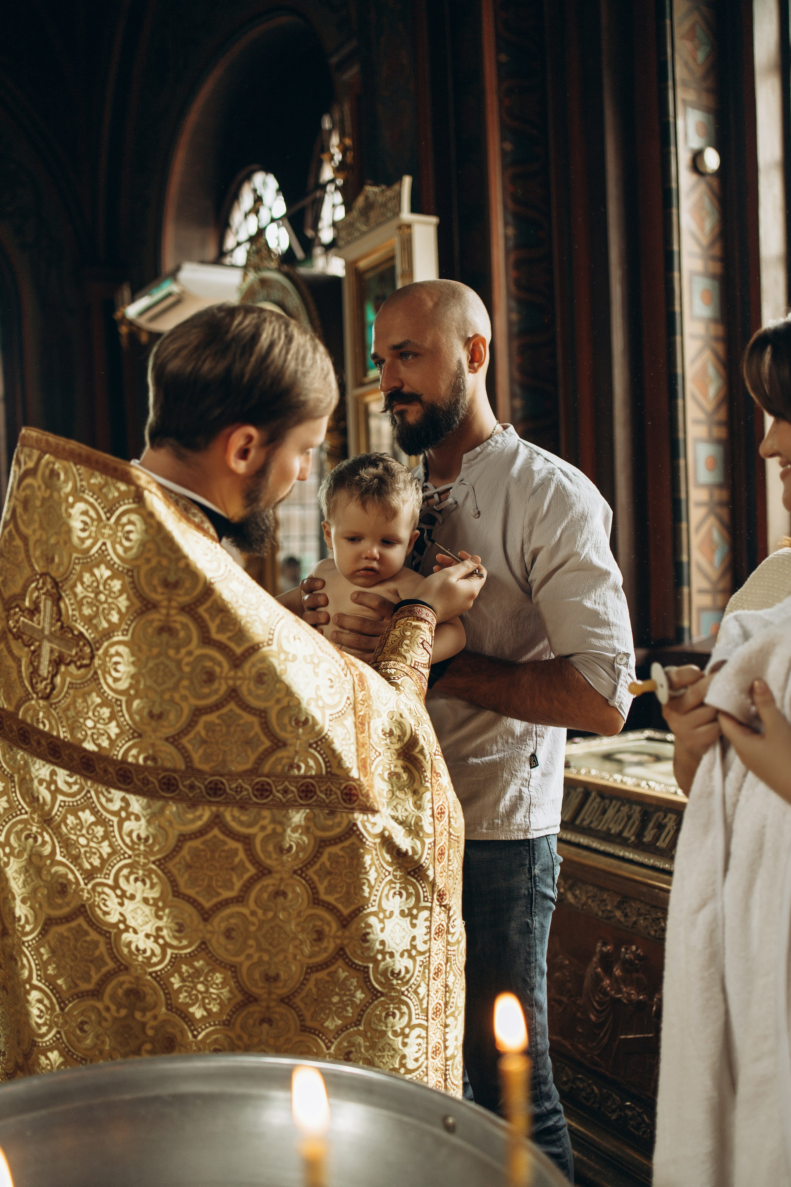 Таинство крещения Матвея. Самый теплый фотограф в Краснодаре Рябоконь Ксения