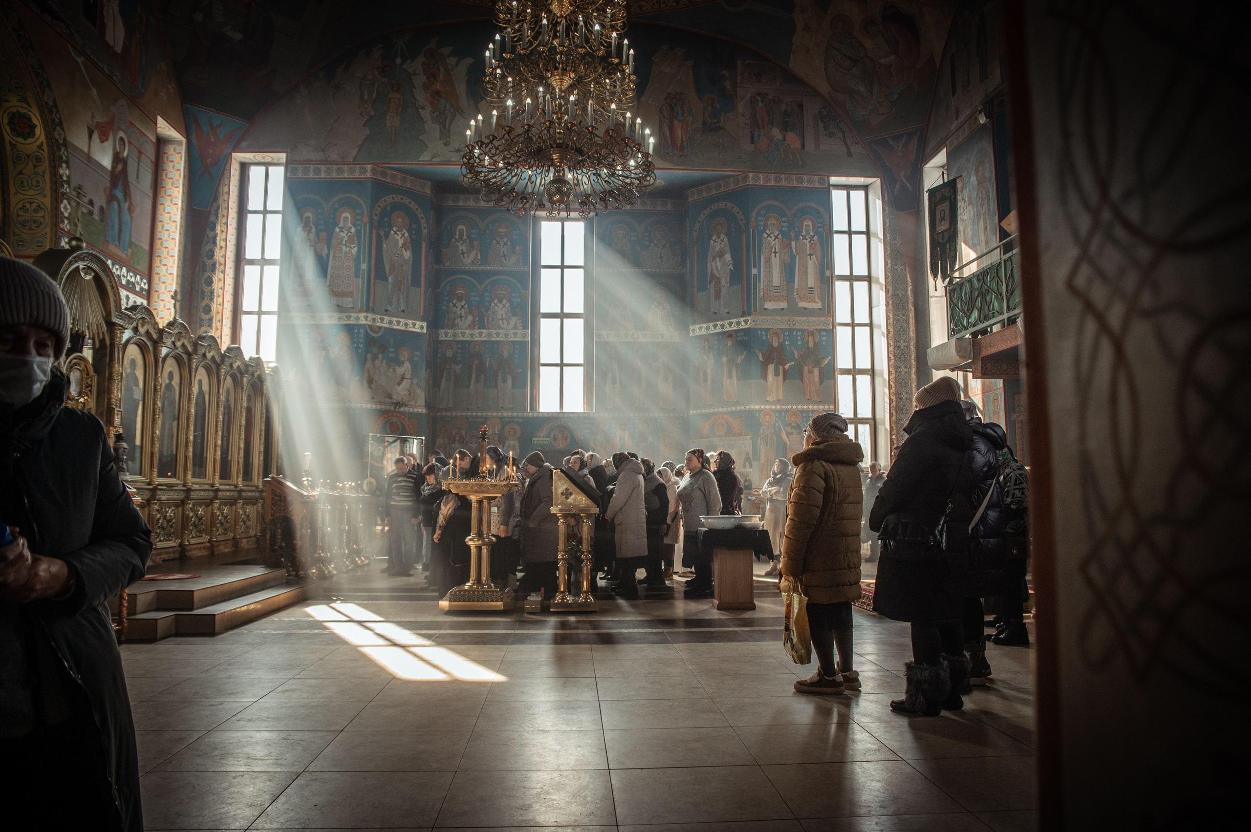 Преждеосвящение Даров. Храм Серафима Саровского. Церковный, семейный и репортажный фотограф Волгоград, Волжский