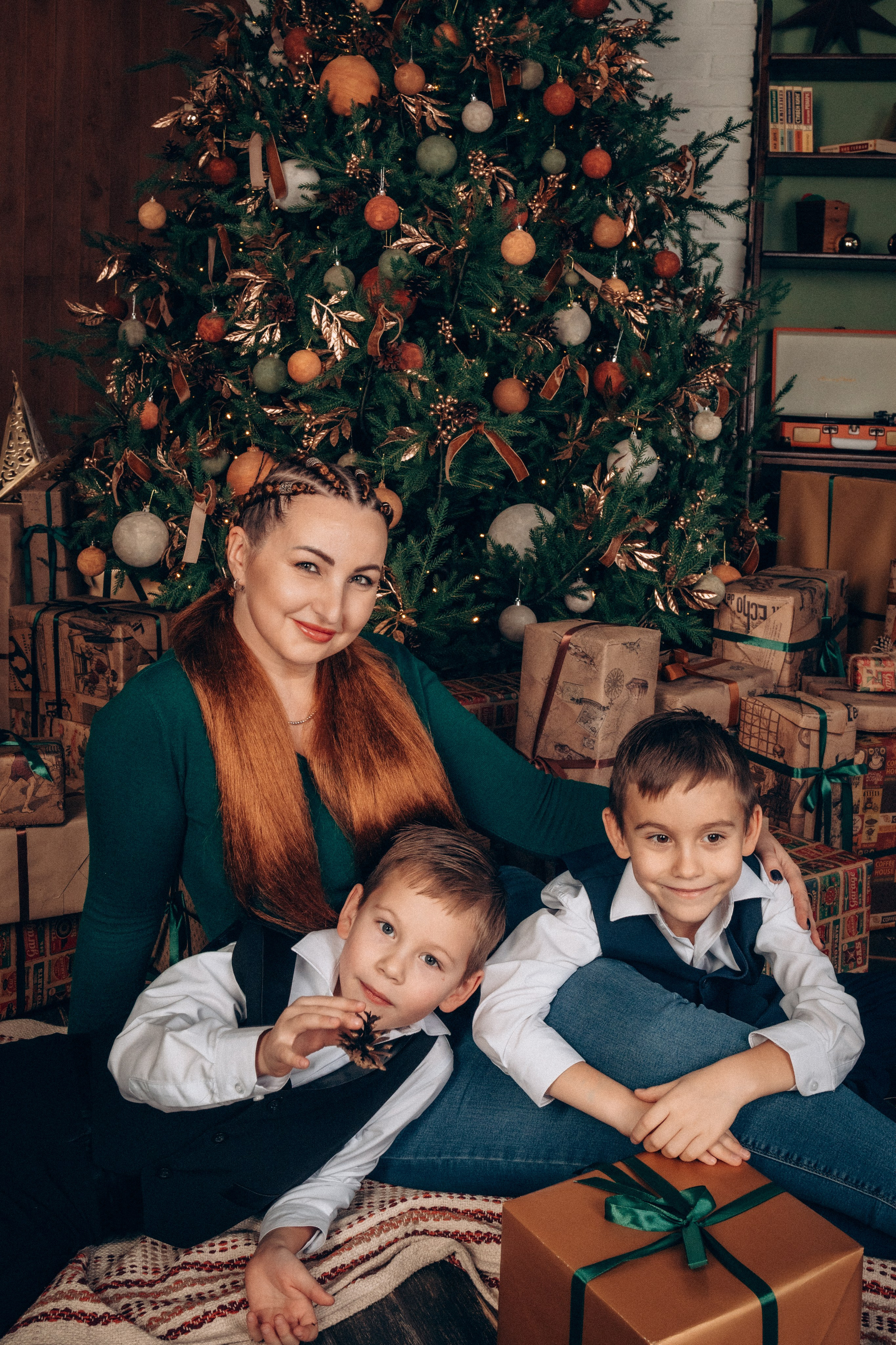 Большая Новогодняя семейная история. Фотограф в Санкт-Петербурге Светлана Арестова