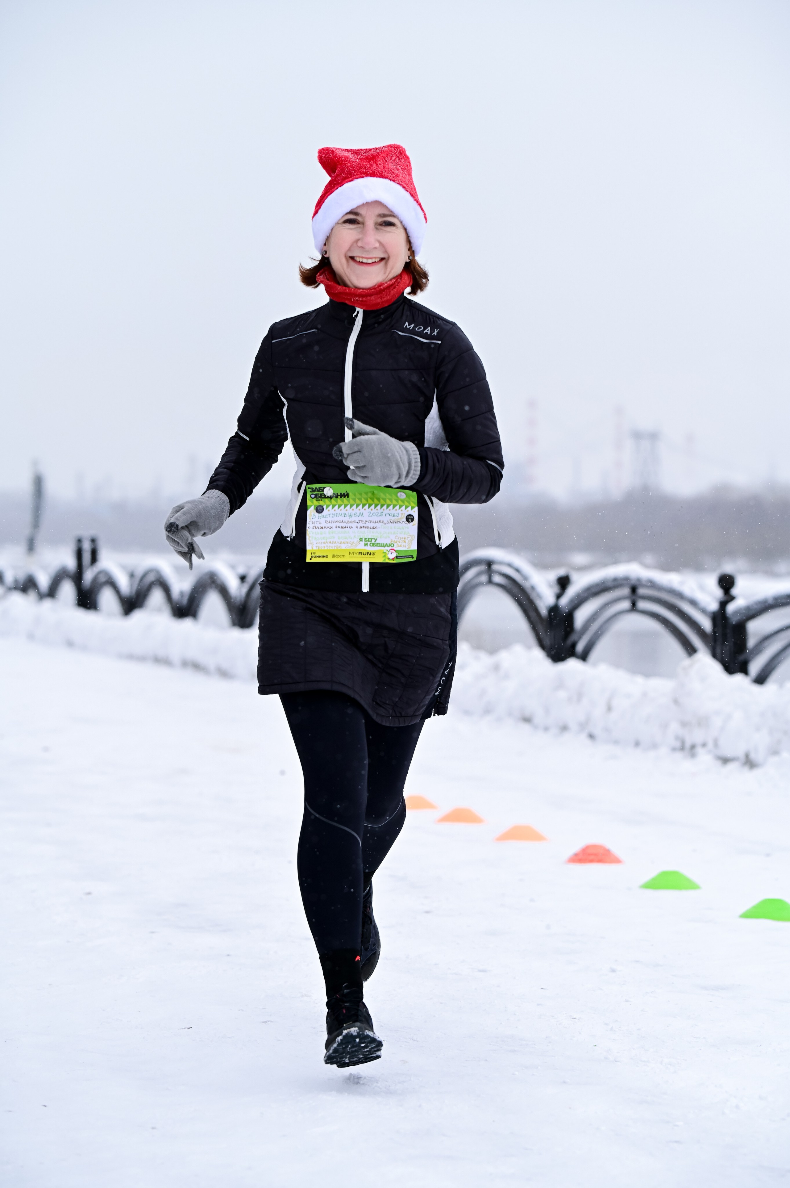 Новогодние 5 Вёрст Марьино и Забег обещаний (01.01.25). Фотограф | Ирина Гамзинова | Москва