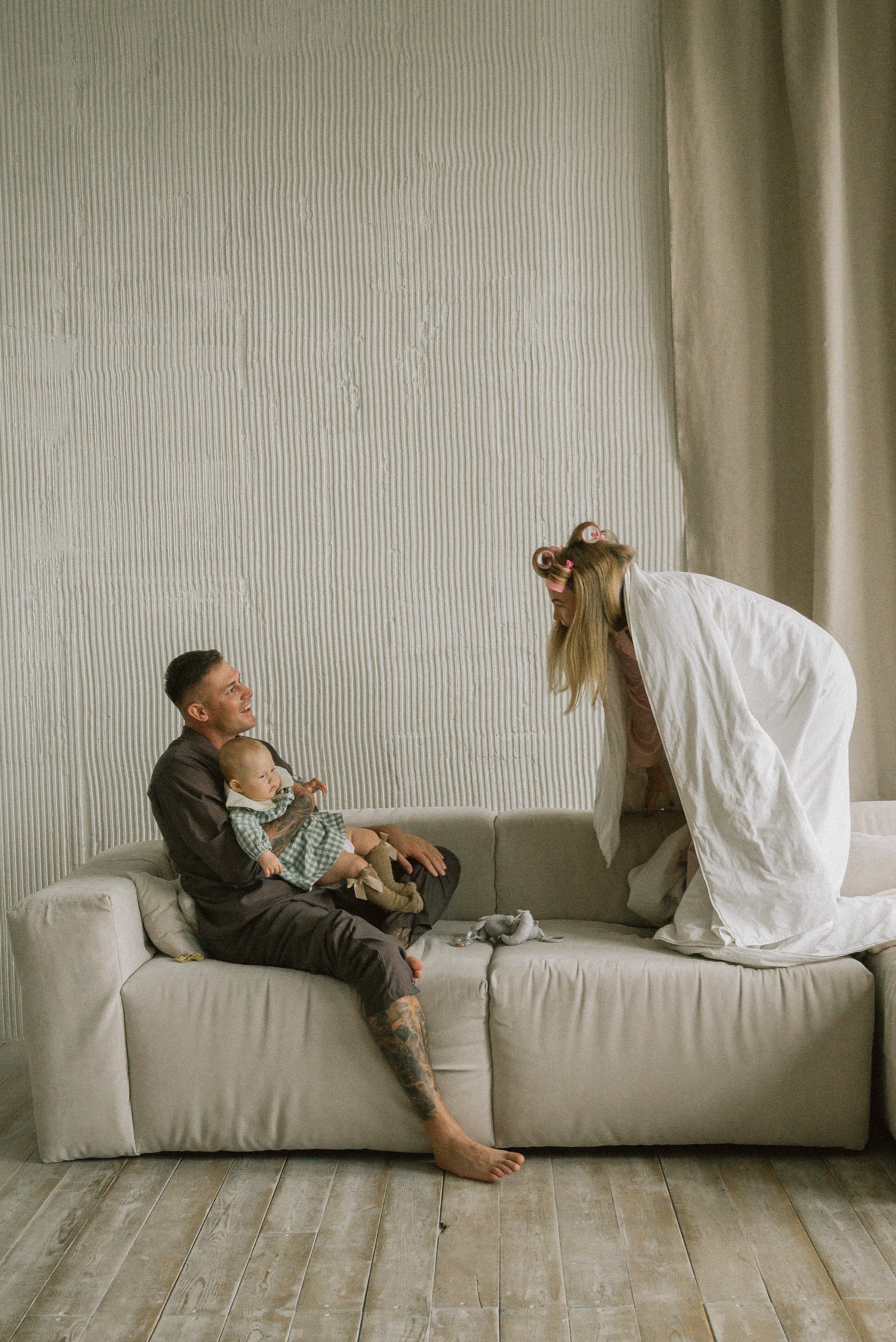 Виталя, Катя и Тая. Тамара Власова