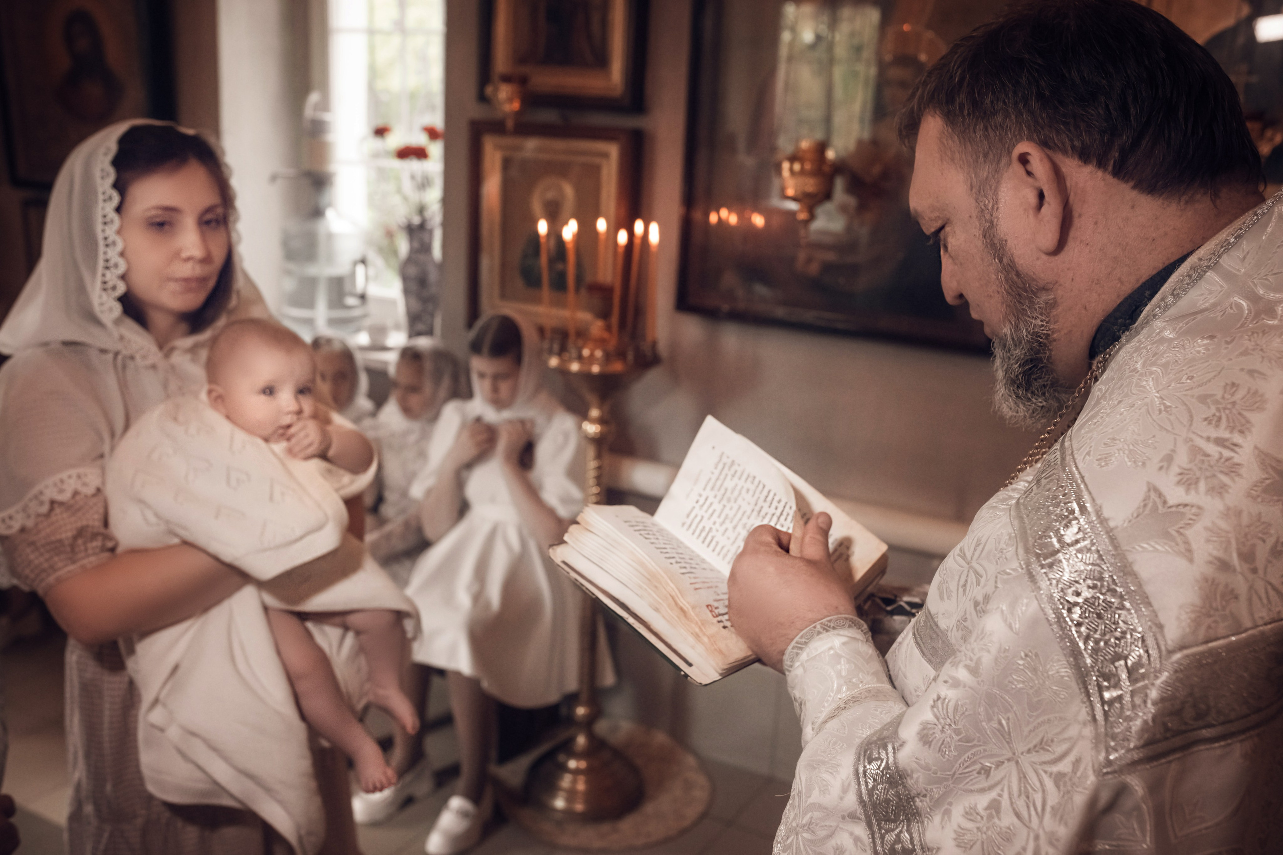 Таинство Крещения Василисы. Съемка Таинств Крещения Венчания, детские и семейные съемки в Пензе
