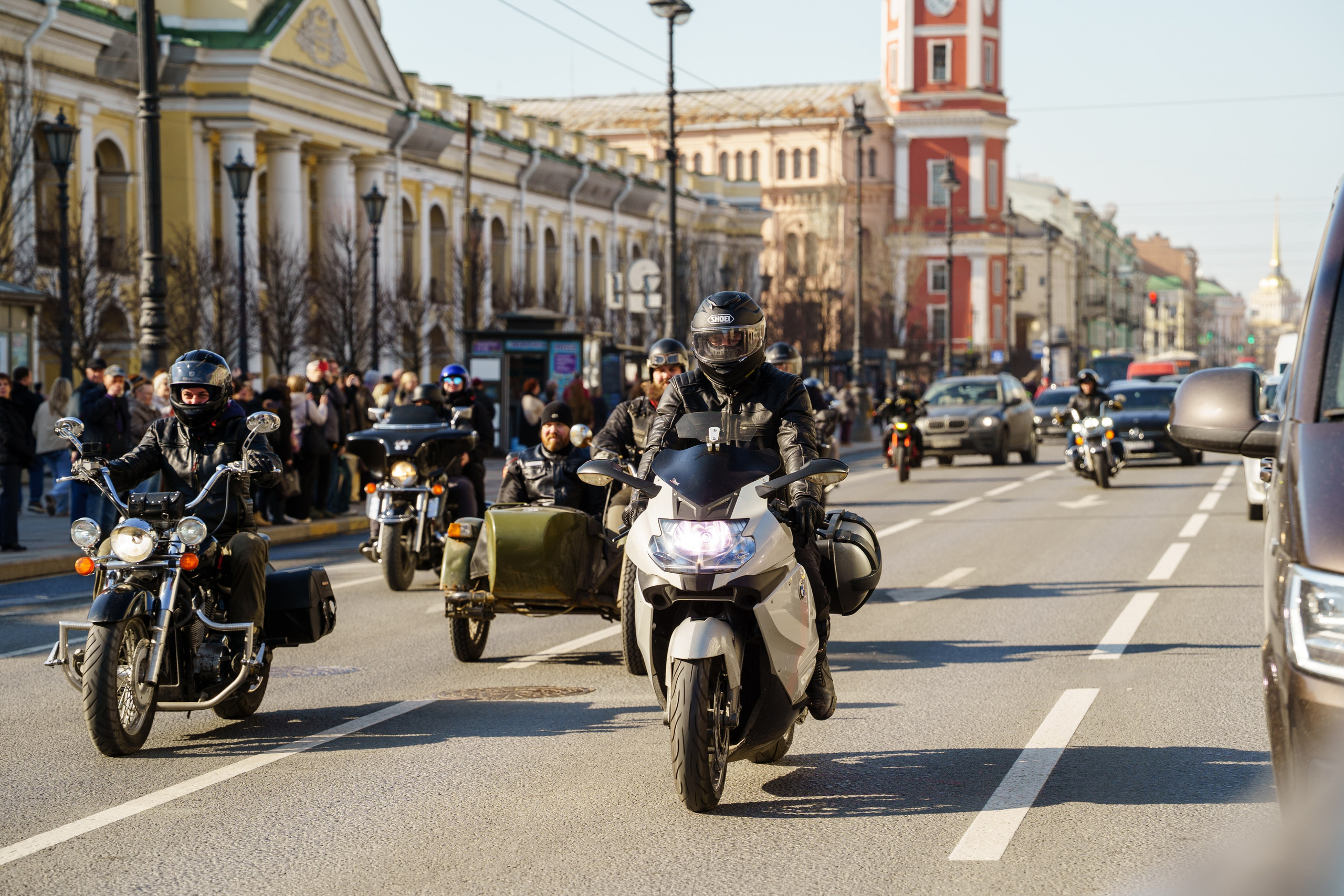 Прохват мотоклуба Norman Riders ч.1. Концертный и репортажный фотограф в Санкт-Петербурге Слава Пахомов