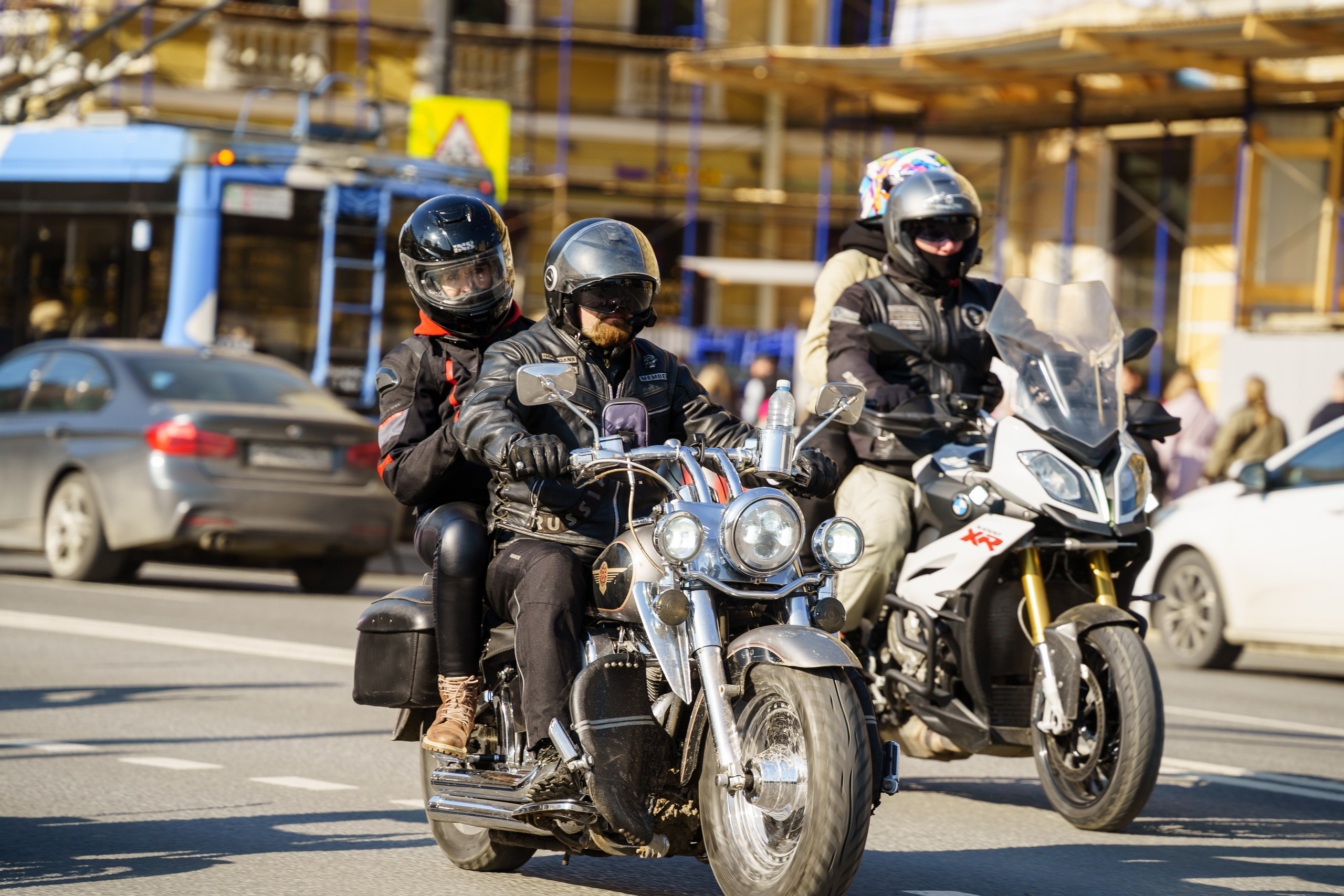 Прохват мотоклуба Norman Riders ч.1. Концертный и репортажный фотограф в Санкт-Петербурге Слава Пахомов