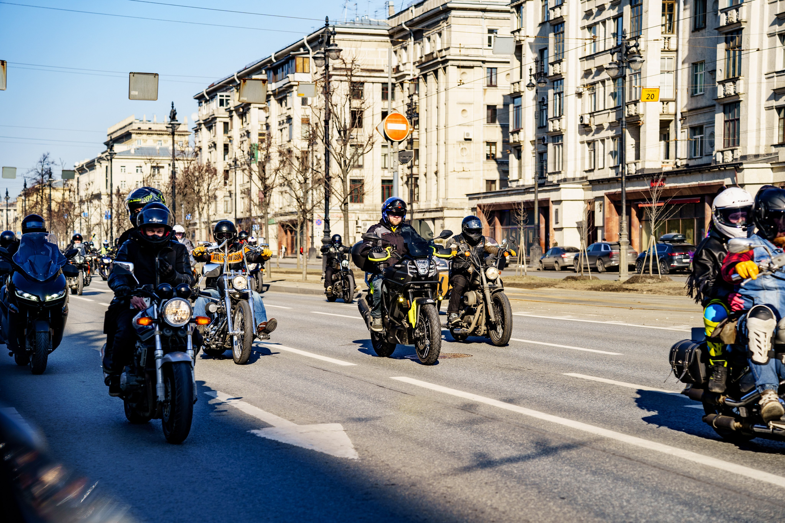 Прохват мотоклуба Norman Riders ч.1. Концертный и репортажный фотограф в Санкт-Петербурге Слава Пахомов