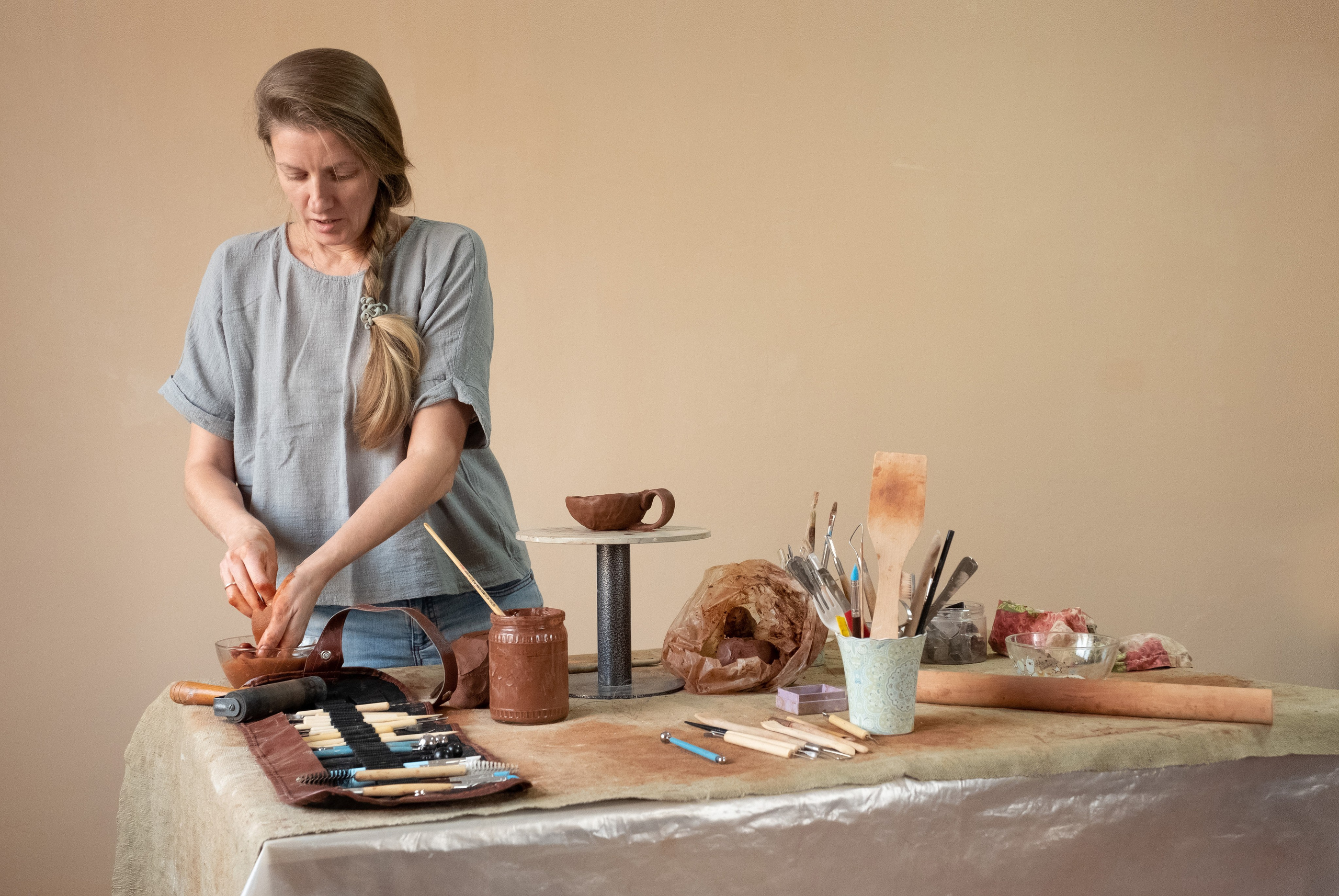 Юлия (студия керамики). Иванова Екатерина. Фотограф Омск