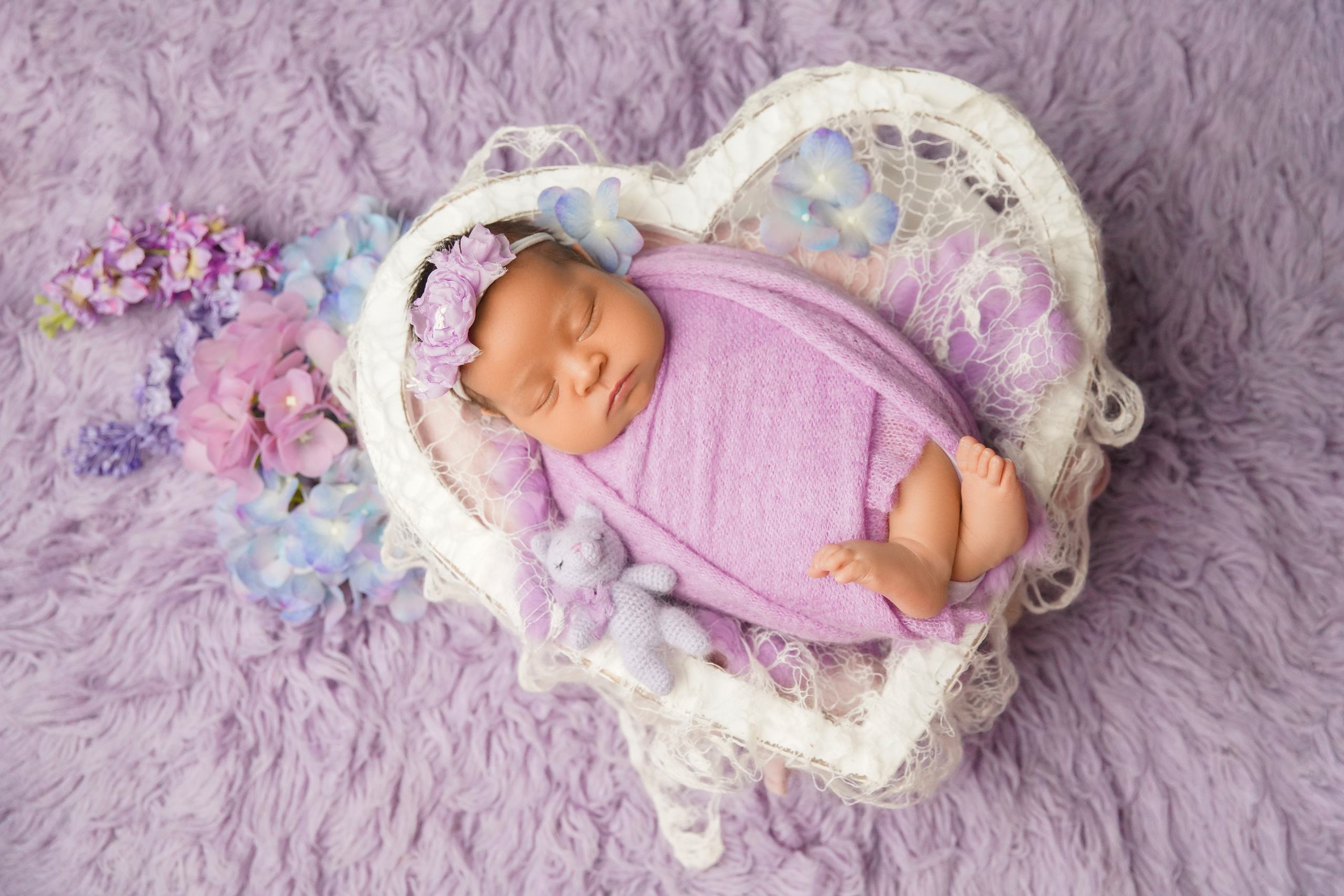 Девочки. Фотограф новорожденных. Семейный и детский фотограф в городе Сургуте