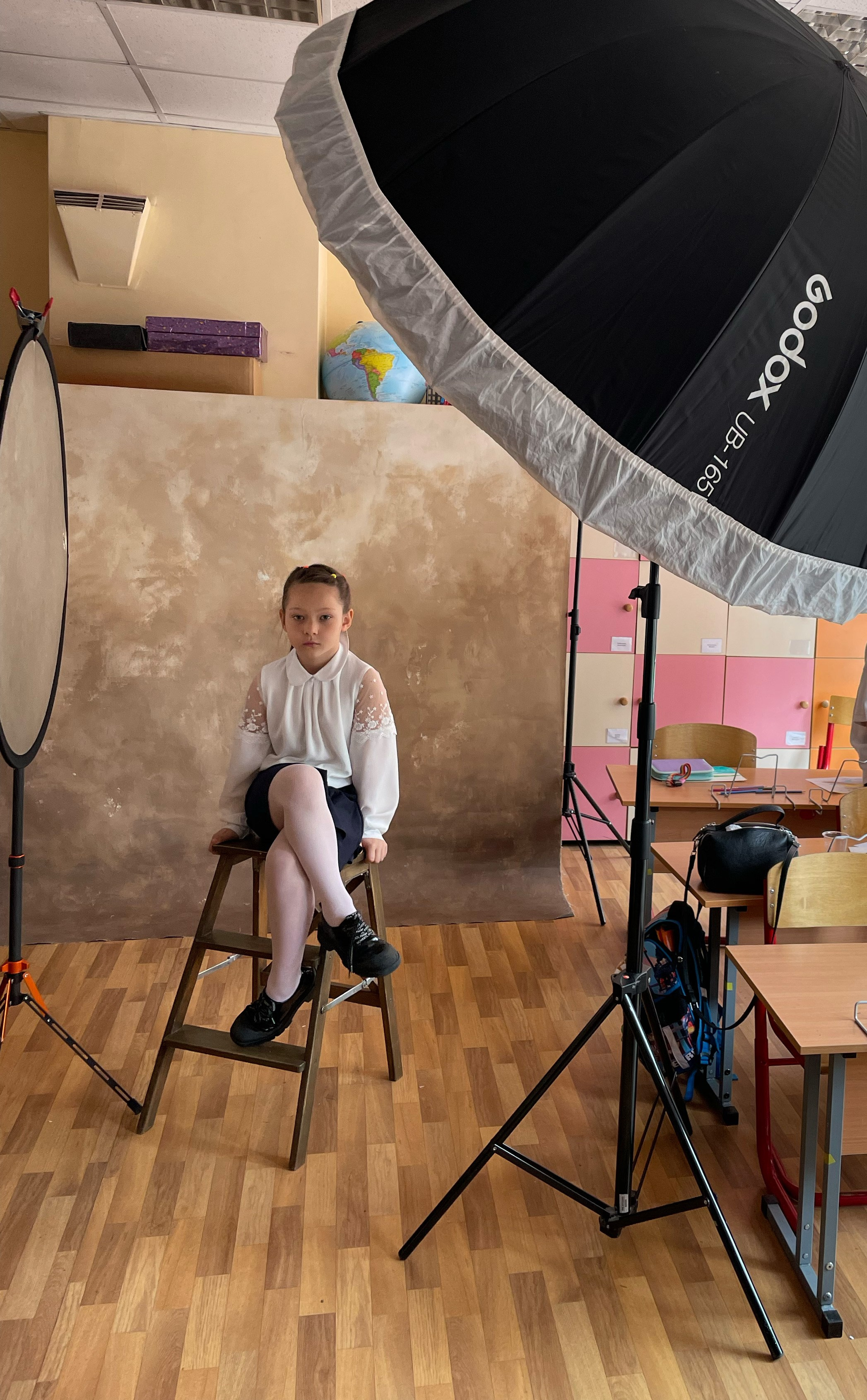 Зонт 165 + отражатель + 105 на контр. Семейный фотограф Александр Передерий