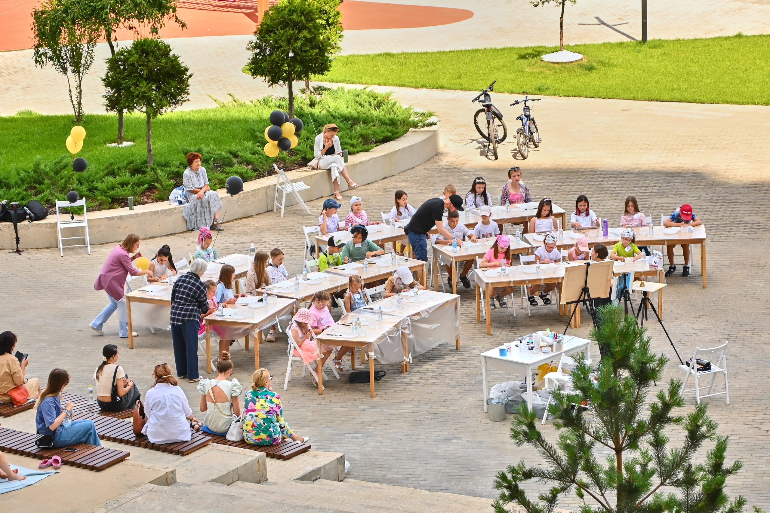 Мастер-класс по рисованию, Щелково, Ривер-хаус. Фотограф Щёлково