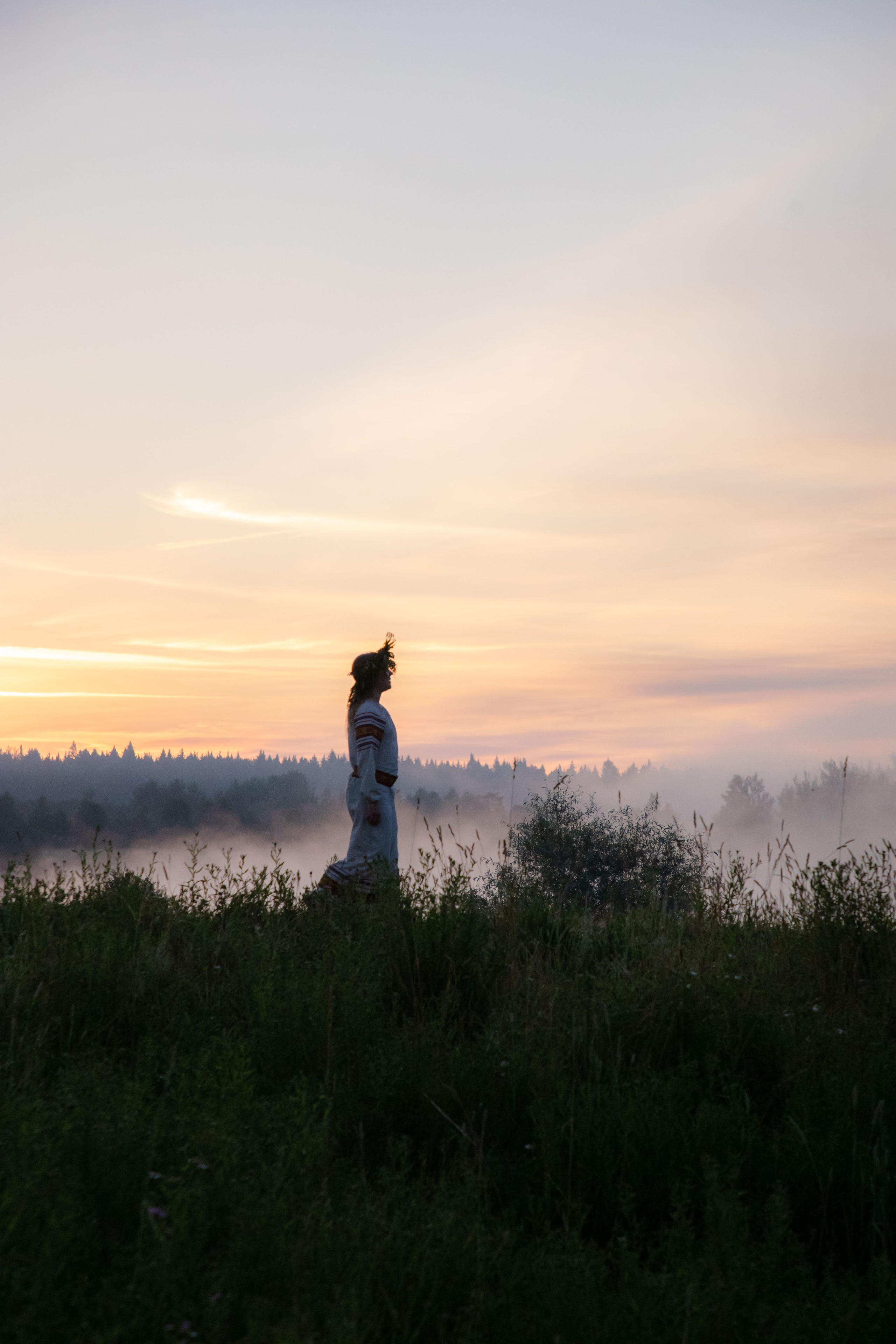 Купальская история на рассвете. Юлия Башкатова, сказочный фотограф, Москва