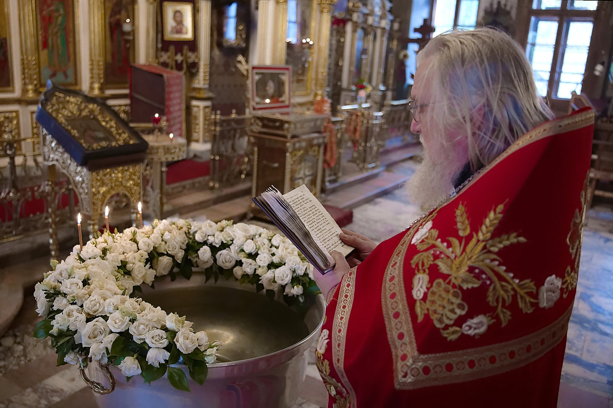 Таинство Крещения на Светлой Седмице. Фотограф в Москве