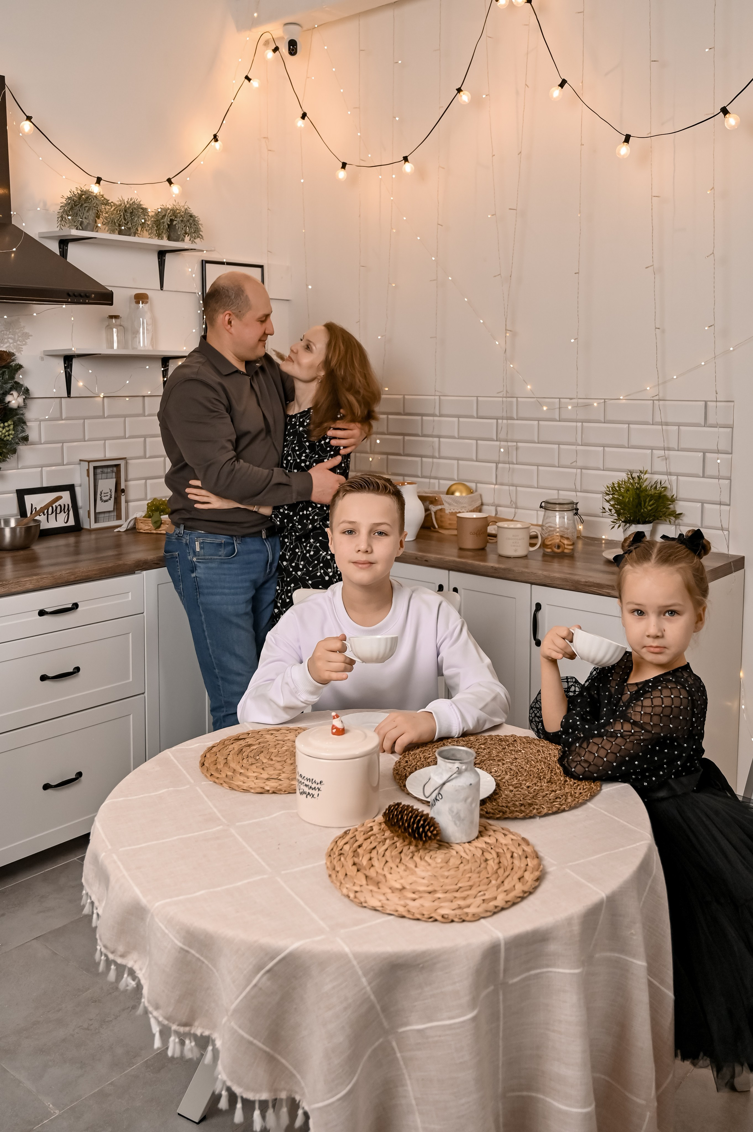 Новогодняя фотосессия в студии. Семейный и свадебный фотограф в г. Уфа Динара