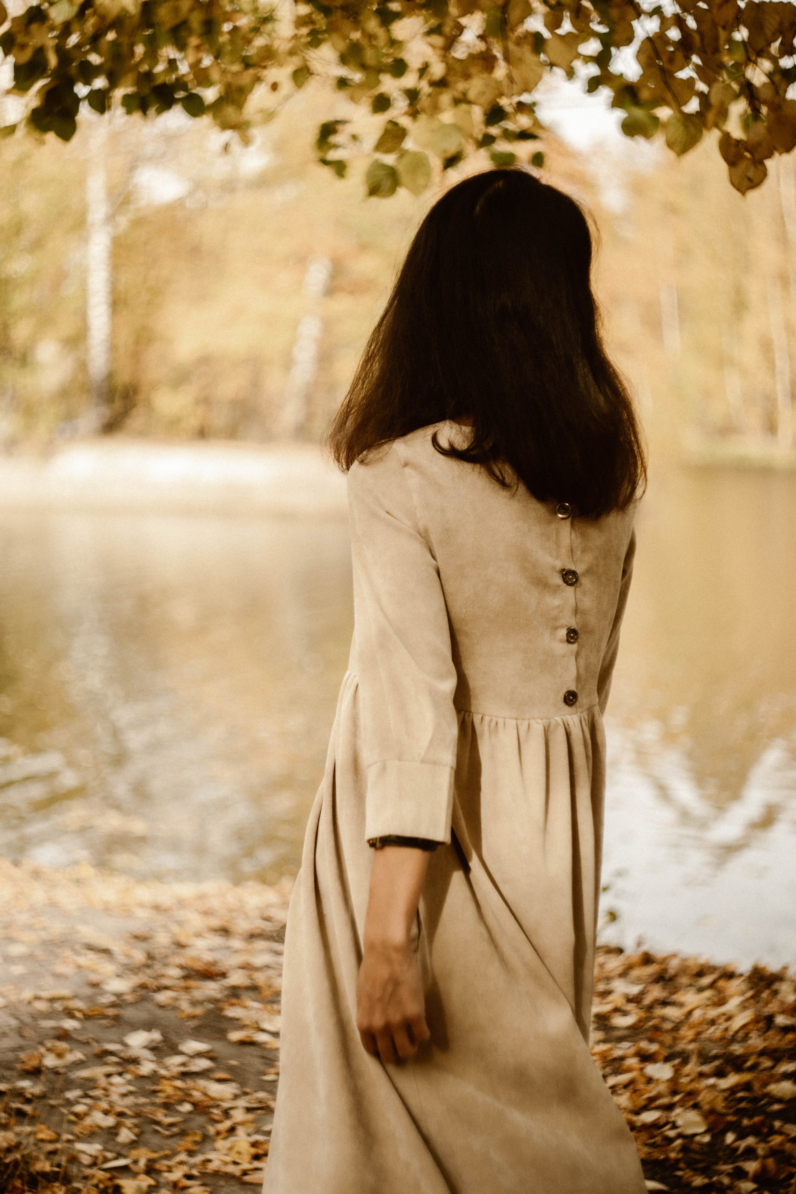 Земснаряд осенний. Фотограф в Нижнем Новгороде