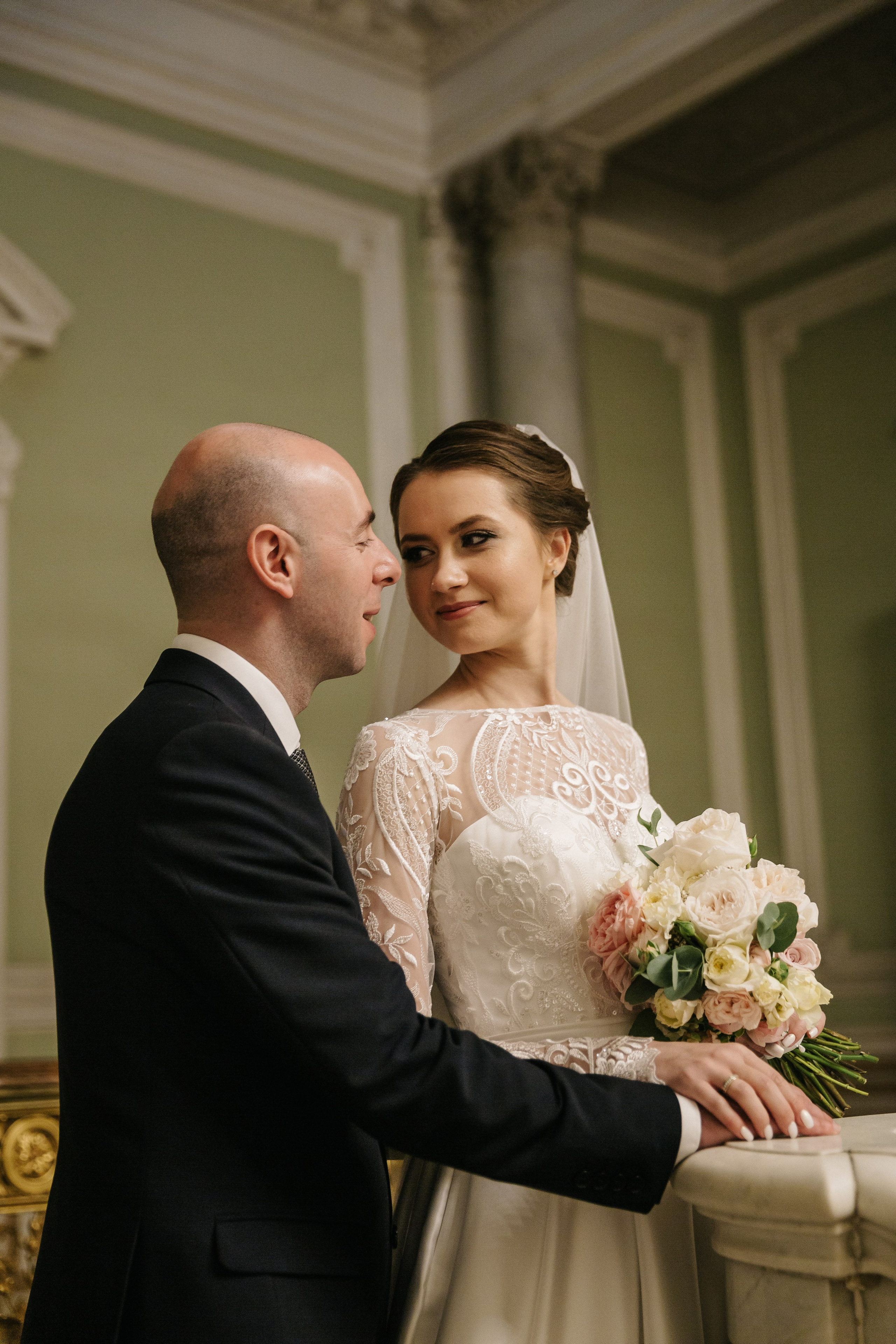 ОКТЯБРЬ | Дворец № 1 Талион, Особняк военного министра. Свадебный фотограф в Санкт-Петербурге Полина Корзухина