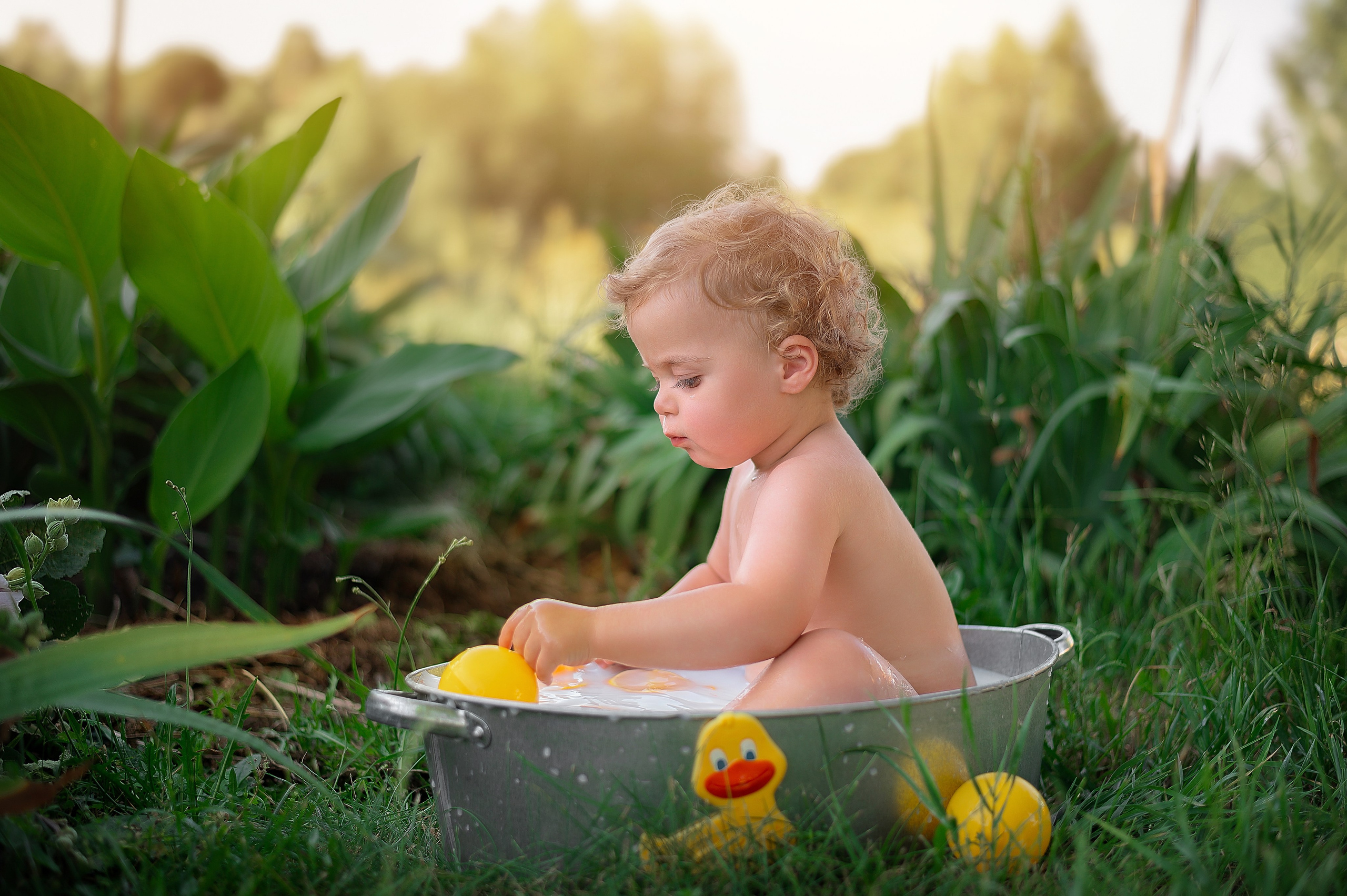 Молочная ванночка. Семейный и детский фотограф в Шатках и Арзамасе Александра Магомедова