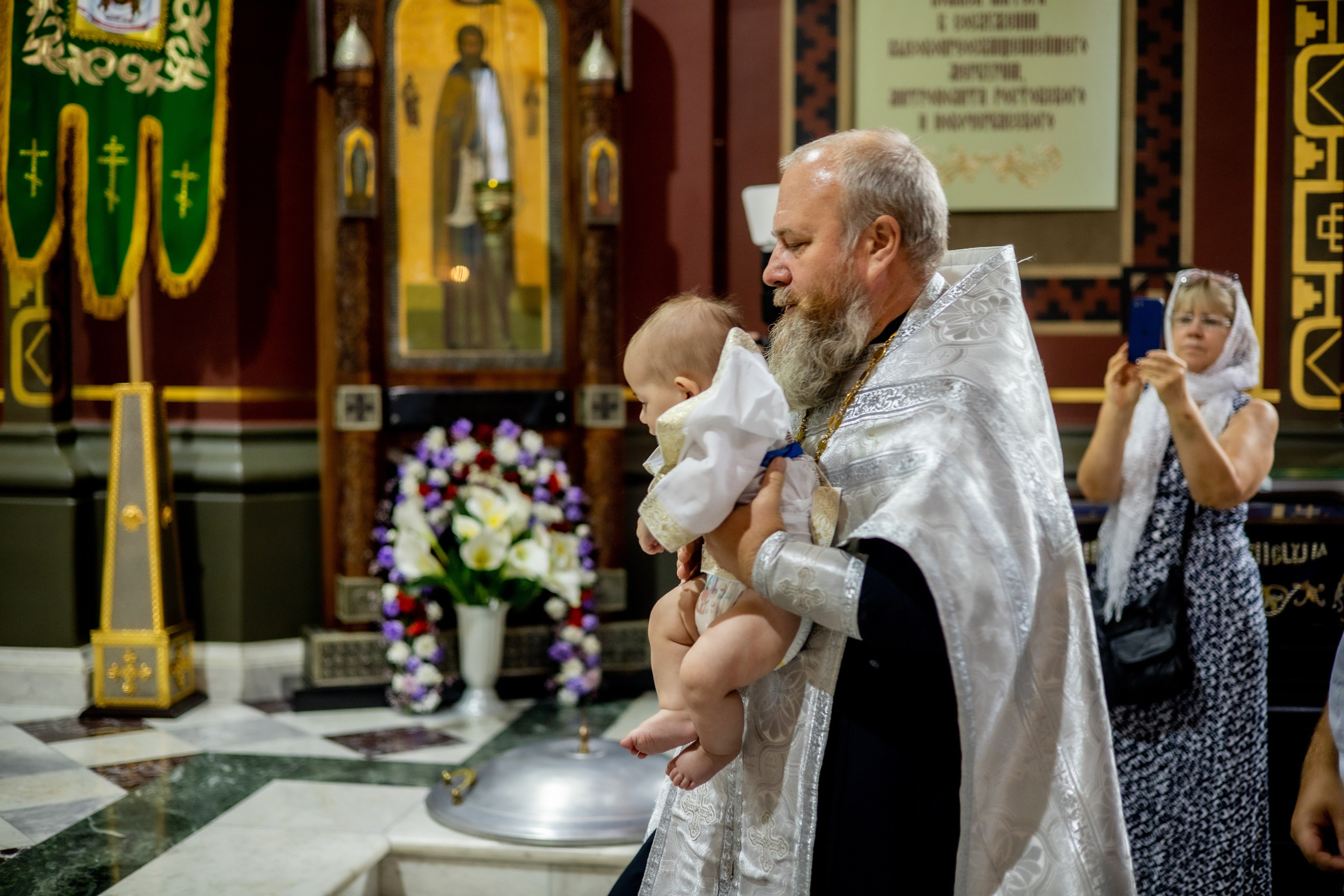 Крещение Максима. Фотограф Надежда Лукьянова