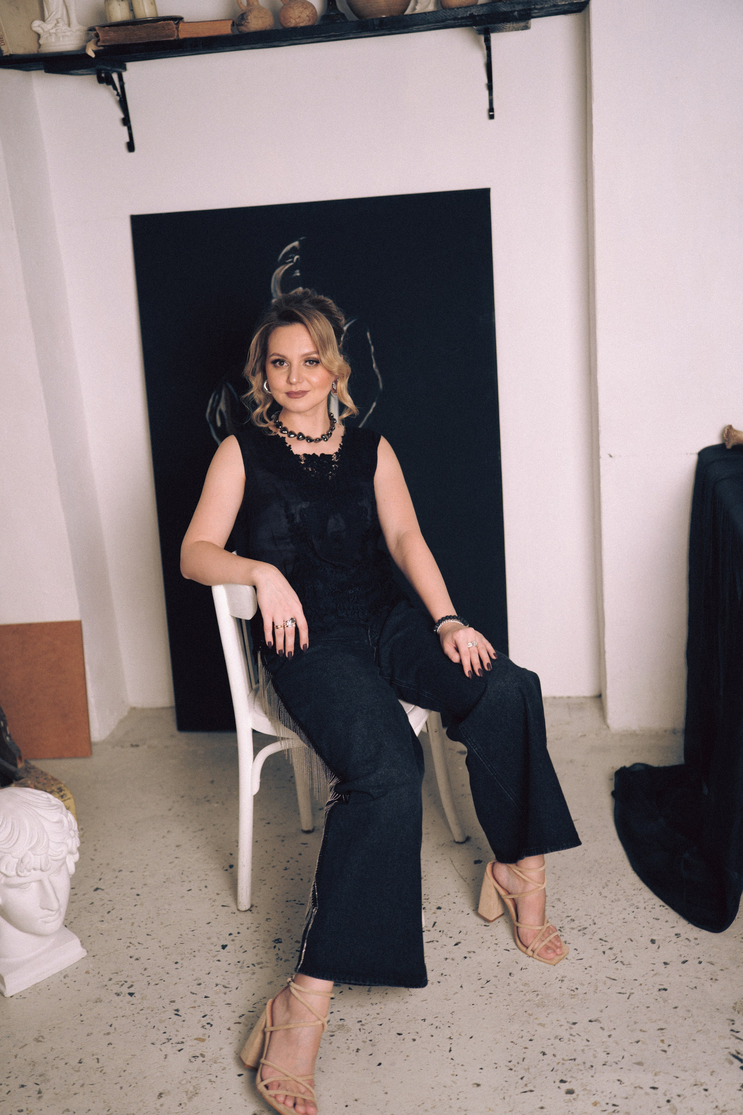 НОВОГОДНЯЯ ФОТОСЕСИИЯ В СТУДИИ ДЛЯ ДЕВУШКИ И ПРОГУЛКА ПО ЧЕРНЫШЕВСКОЙ. Профессиональный фотограф, Санкт-Петербург — Виктория Богомолова