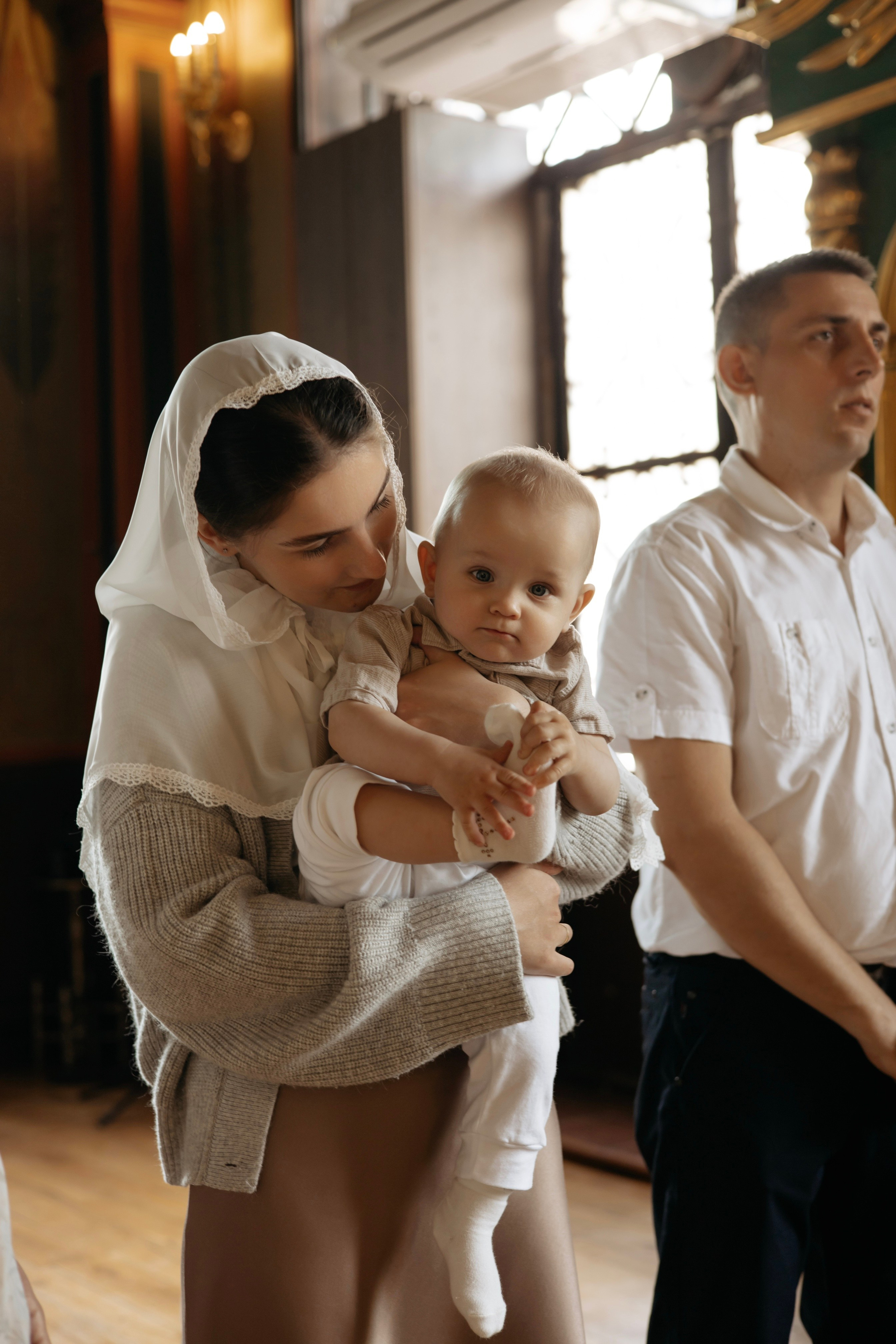 Двойное крещение. Самый теплый фотограф в Краснодаре Рябоконь Ксения