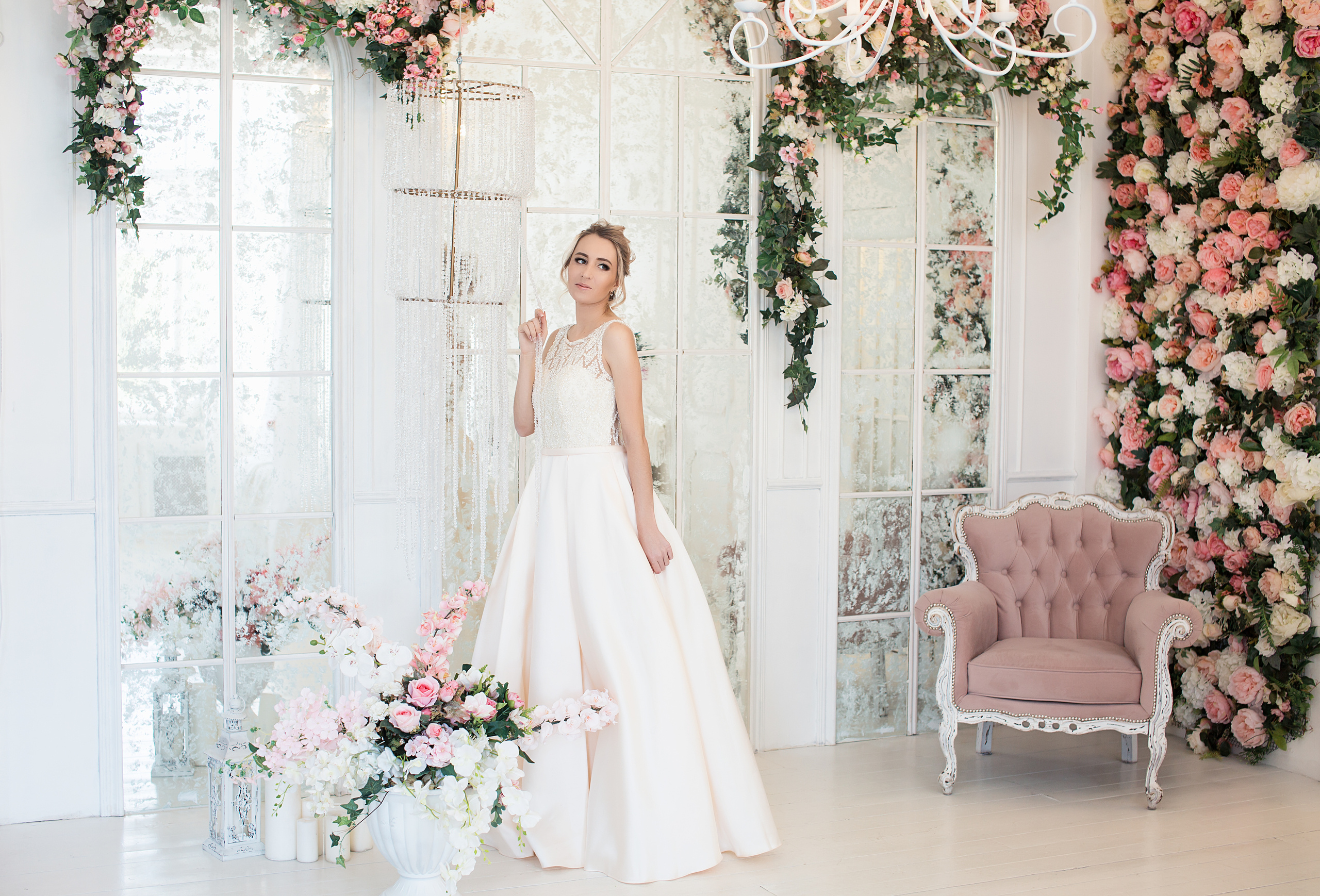 Свадебная съёмка в студии. Свадебный и семейный фотограф/видеограф в Краснодаре Наталья Осинская