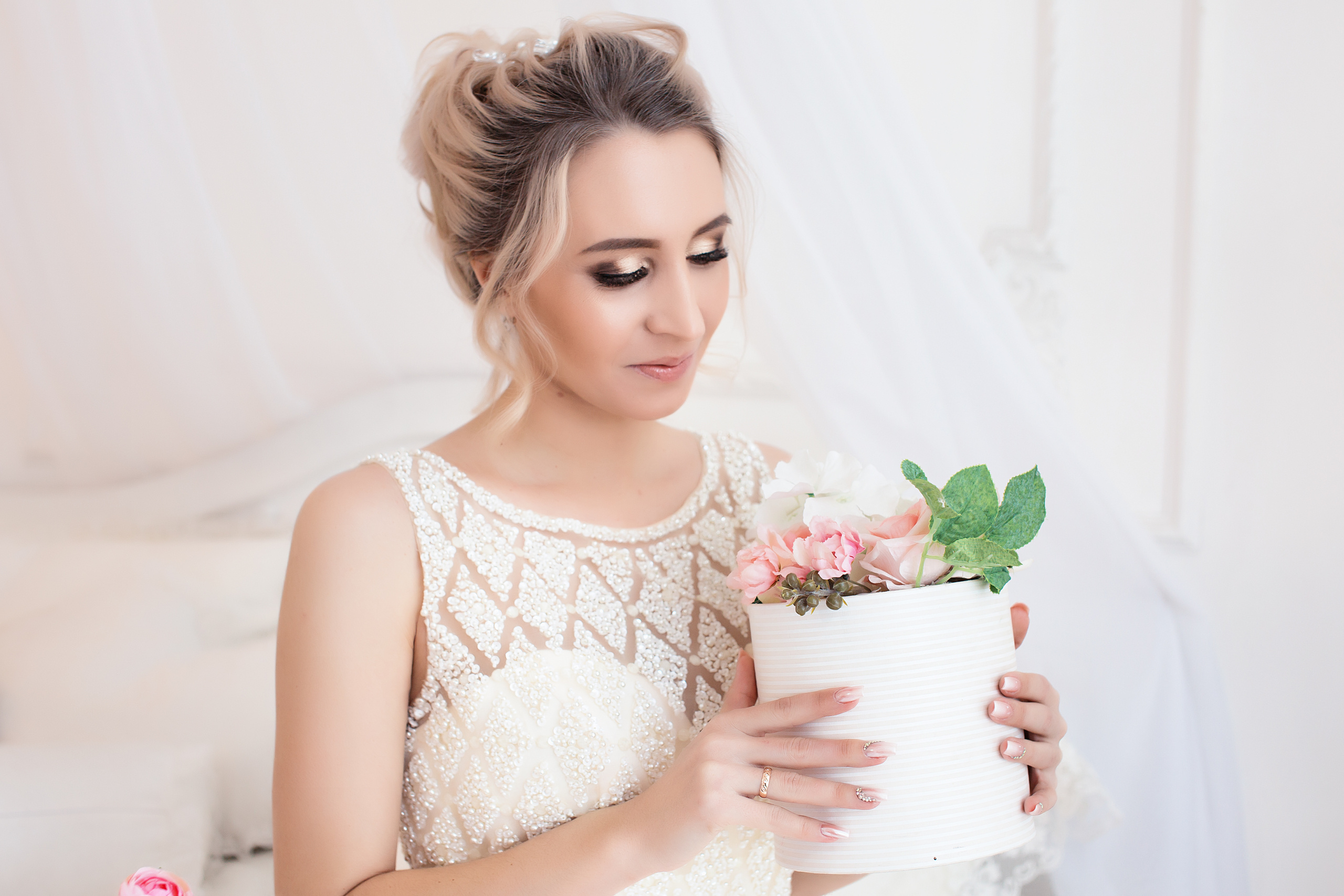 Свадебная съёмка в студии. Свадебный и семейный фотограф/видеограф в Краснодаре Наталья Осинская